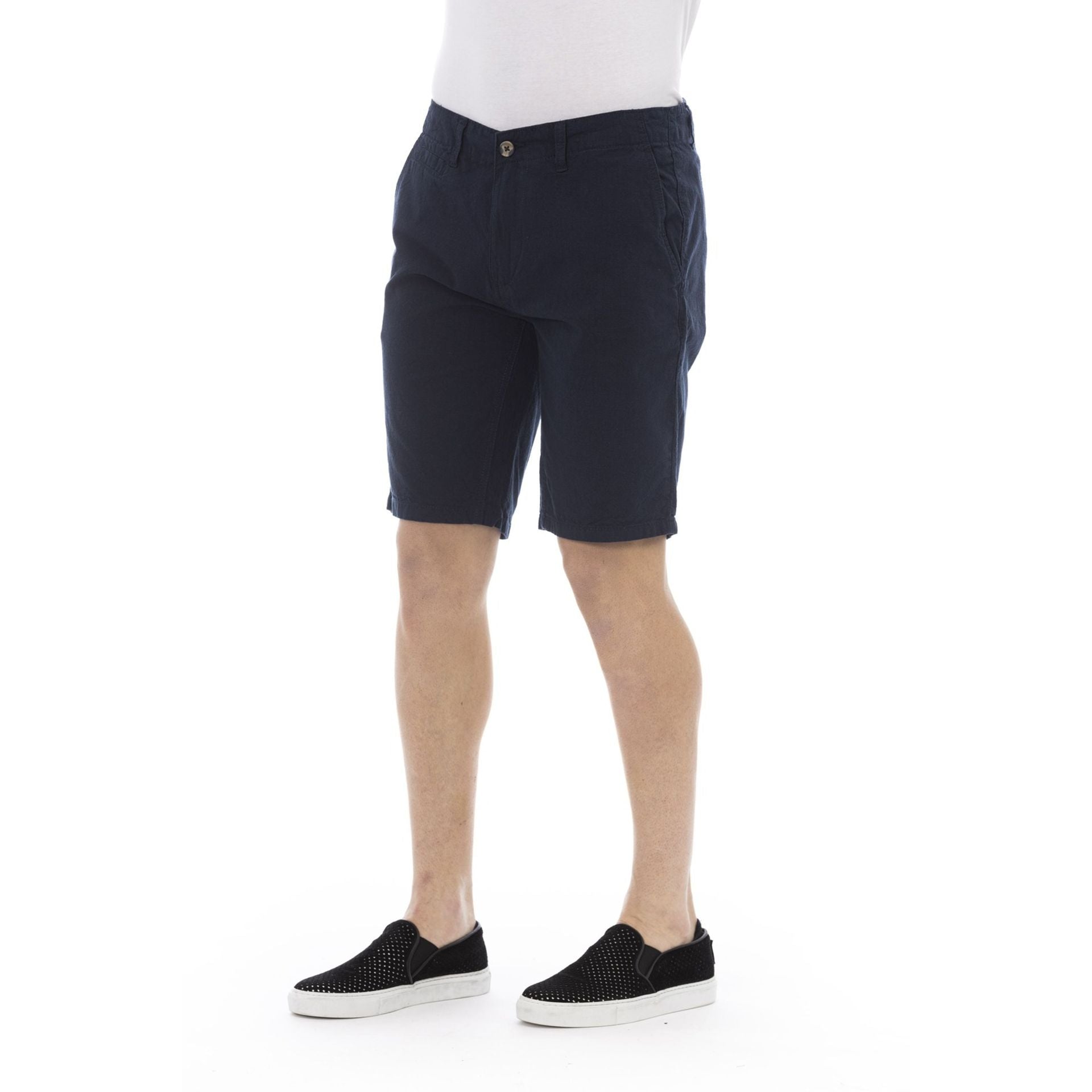 Мъжки къси панталони Men’s short Baldinini Trend PTE3BR001656U LIVORNO BLUNAVY Front view