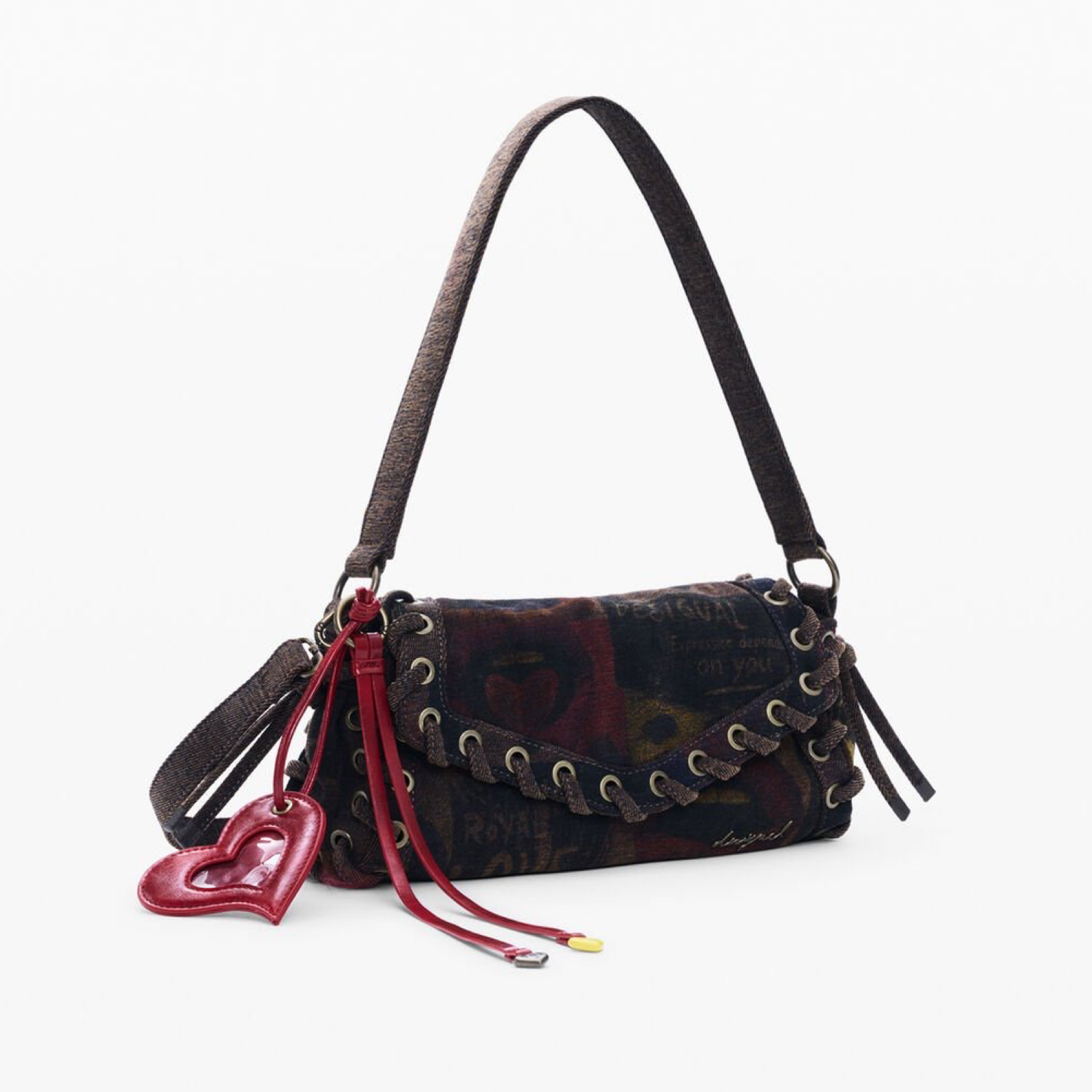 Дамска чанта Desigual Women Crossbody Bag 26SAXD33 9019U Side View
