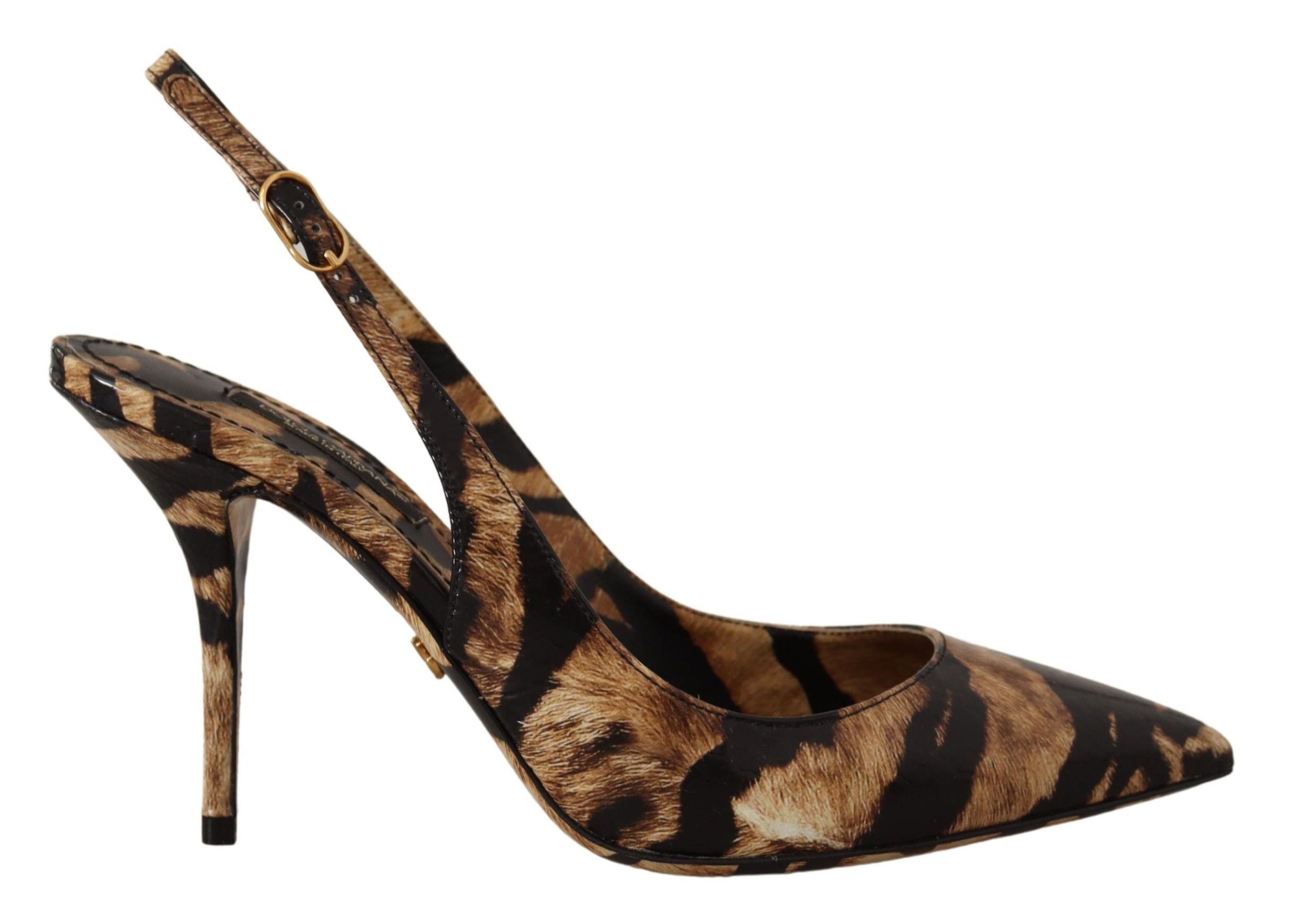 Dolce & Gabbana Тигрови модели Slingback Heels Pumps