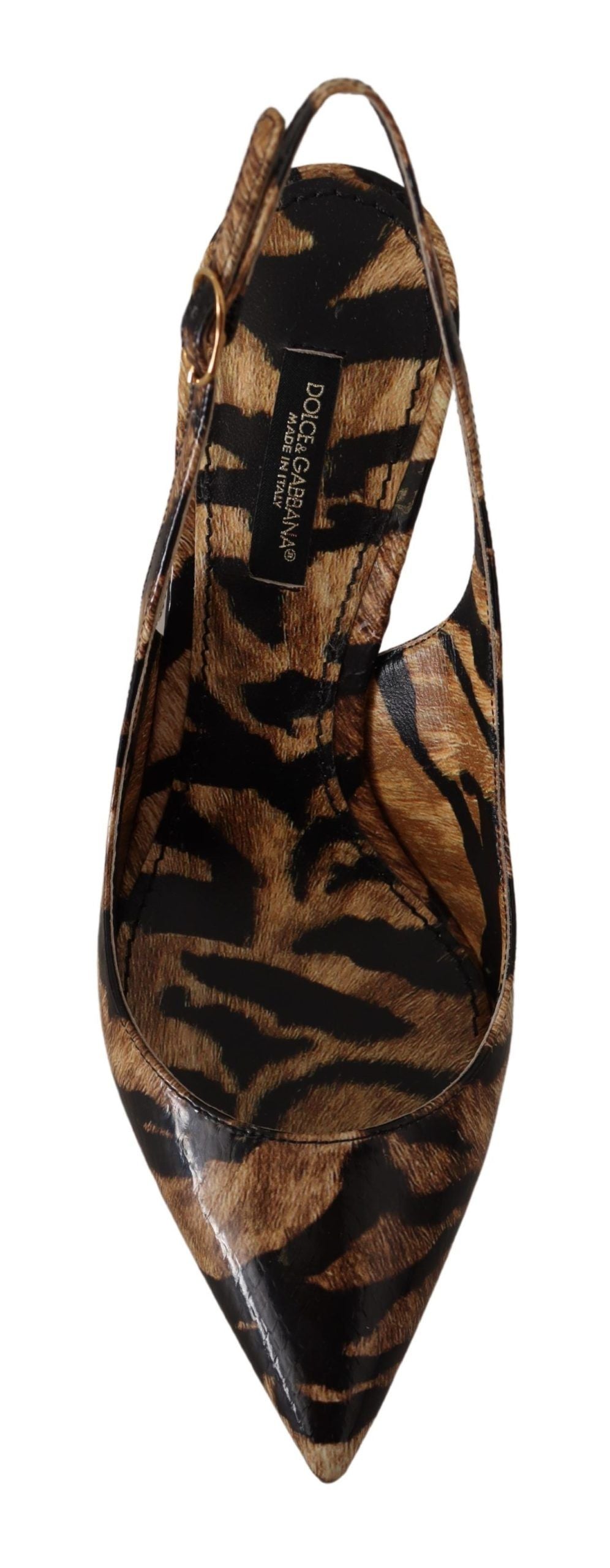Dolce & Gabbana Тигрови модели Slingback Heels Pumps