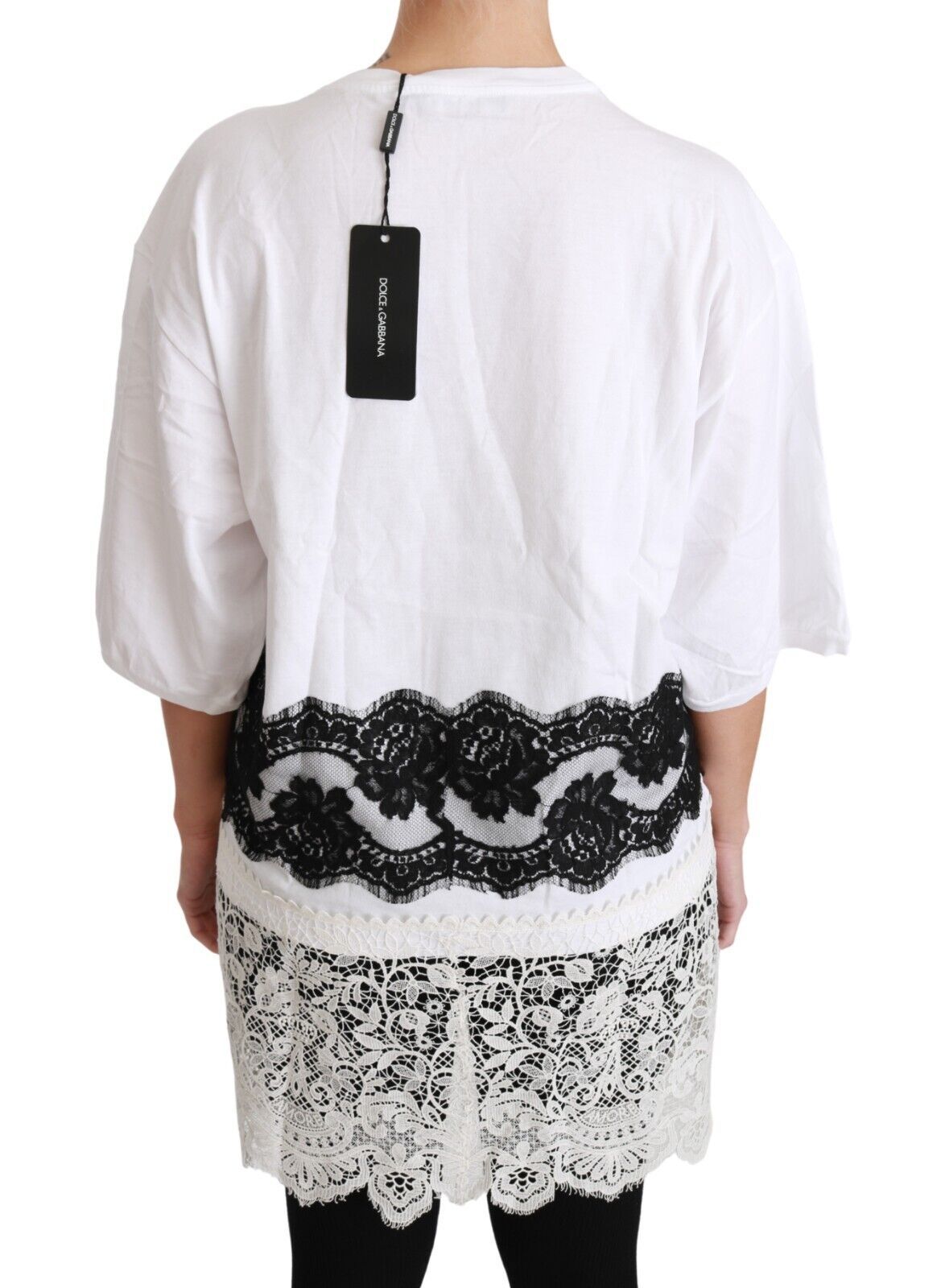Голяма тениска Dolce & Gabbana Chic DG Fashion Sinners
