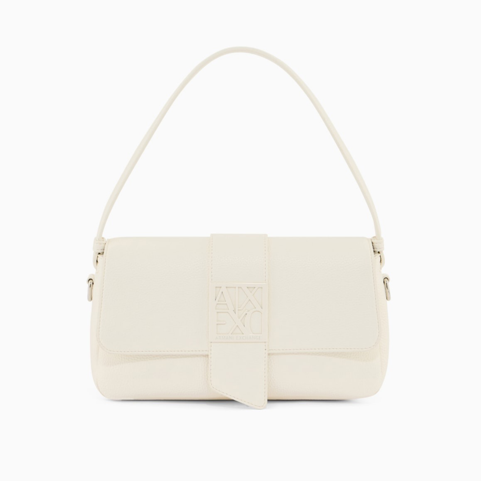 Дамска бяла чанта Armani Exchange Women Shoulder Bag XW002592 AF11902 U0011 Front View