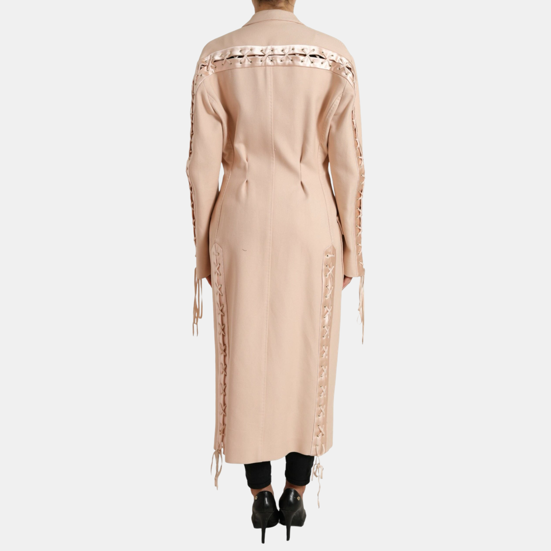 Дамско палто Dolce & Gabbana Single-Breasted Women Trench Coat