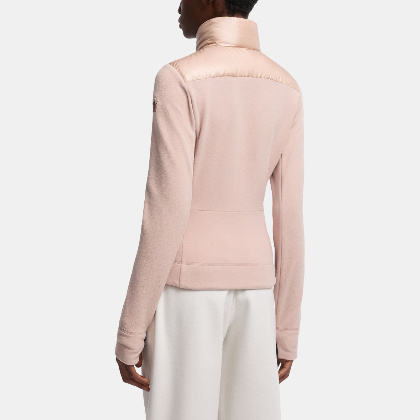 Moncler Grenoble Padded Zip-Up Women Sweatshirt K20988G 000178 0093 Back View