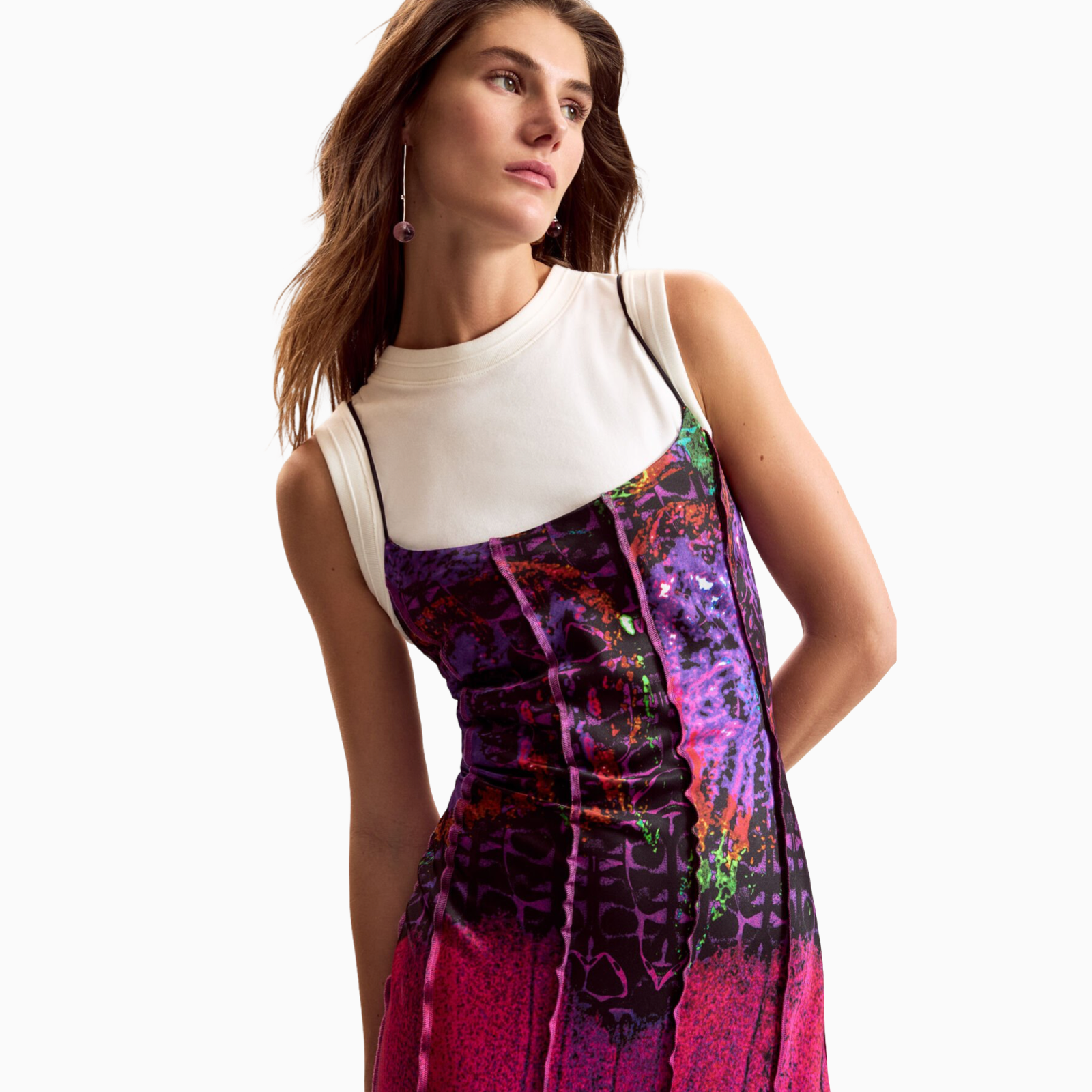 Дамска рокля Desigual by Mr. Christian Lacroix 26SWVW42 3062 Close-Up