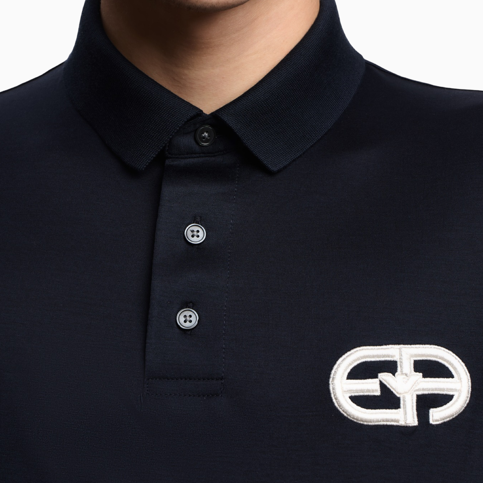 Мъжка поло тениска Emporio Armani 8N1FB6 1JUVZ 0920 Close-Up