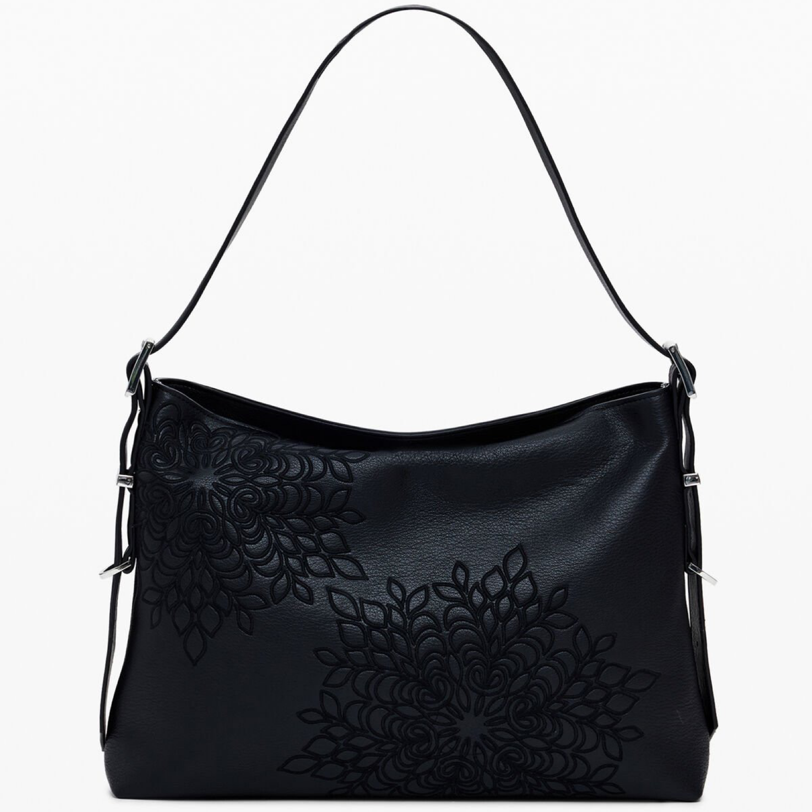 Дамска черна чанта Desigual Women Handbag 25WAXPA0 Back View