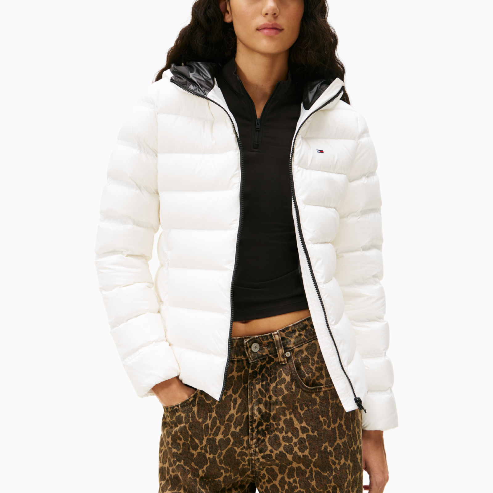 Дамско яке Tommy Hilfiger Jeans Women Jacket DW0DW21617 Front View