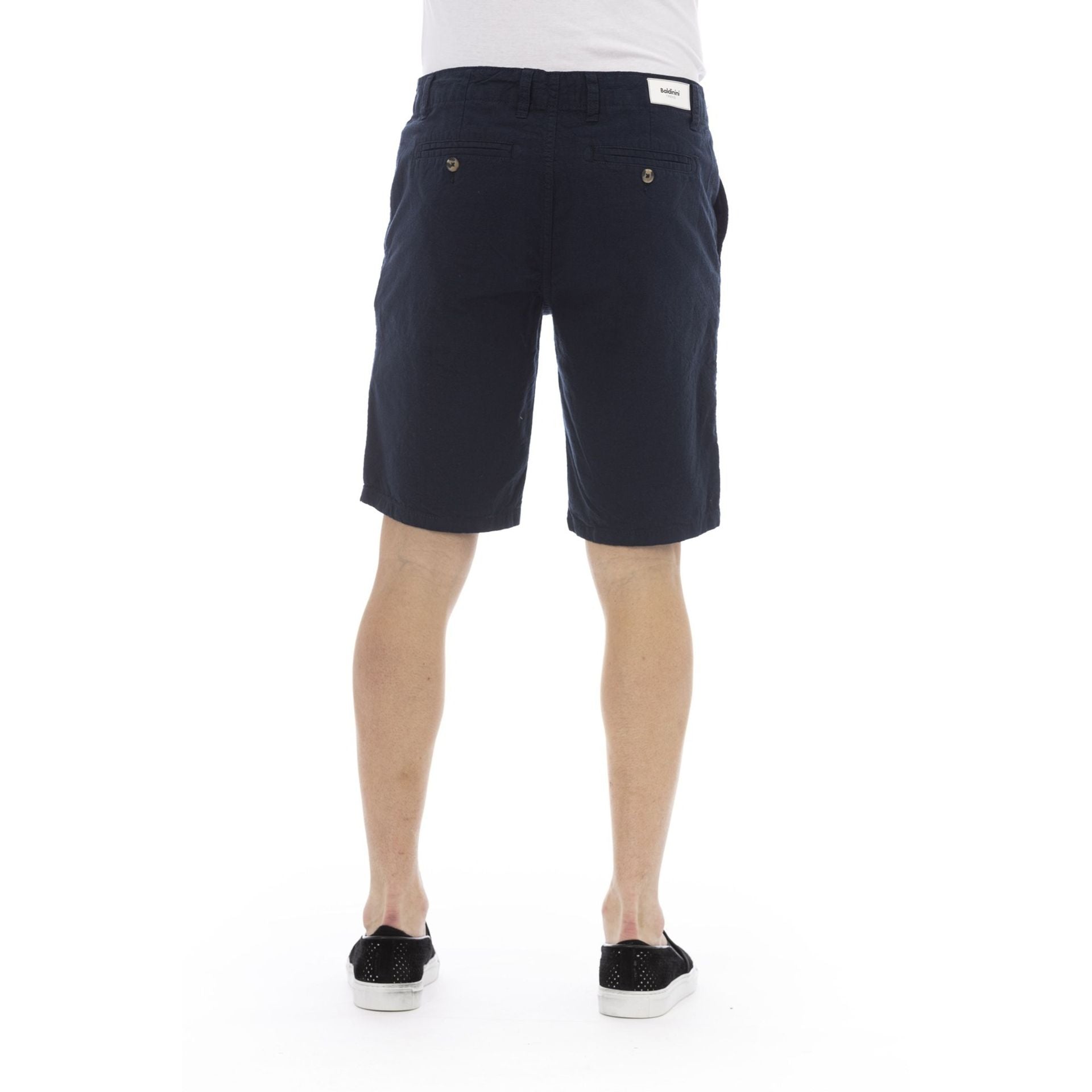 Мъжки къси панталони Men’s short Baldinini Trend PTE3BR001656U LIVORNO BLUNAVY Front view