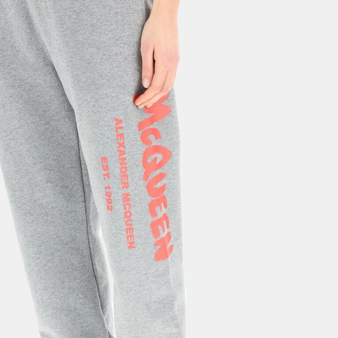 Дамски спортен панталон Alexander McQueen Graffiti