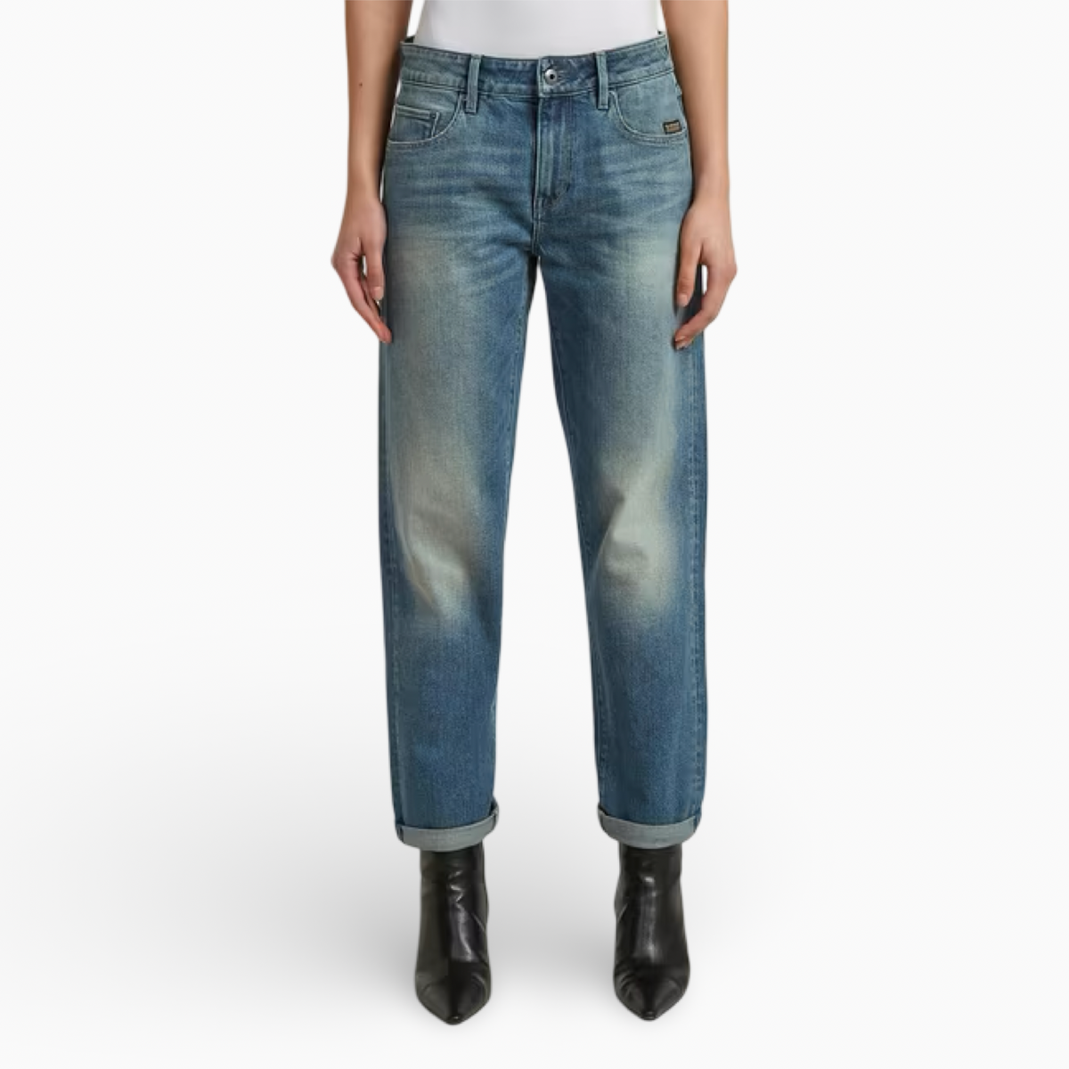 Дамски дънки G-Star Women Jeans D15264-E205-J428 Front View