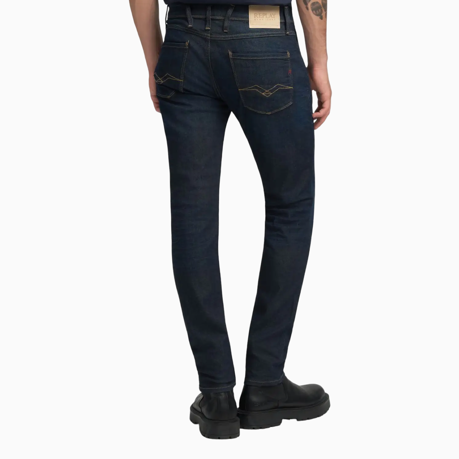 Мъжки дънки Replay Men Jeans M914Y.000.573 922 Back View