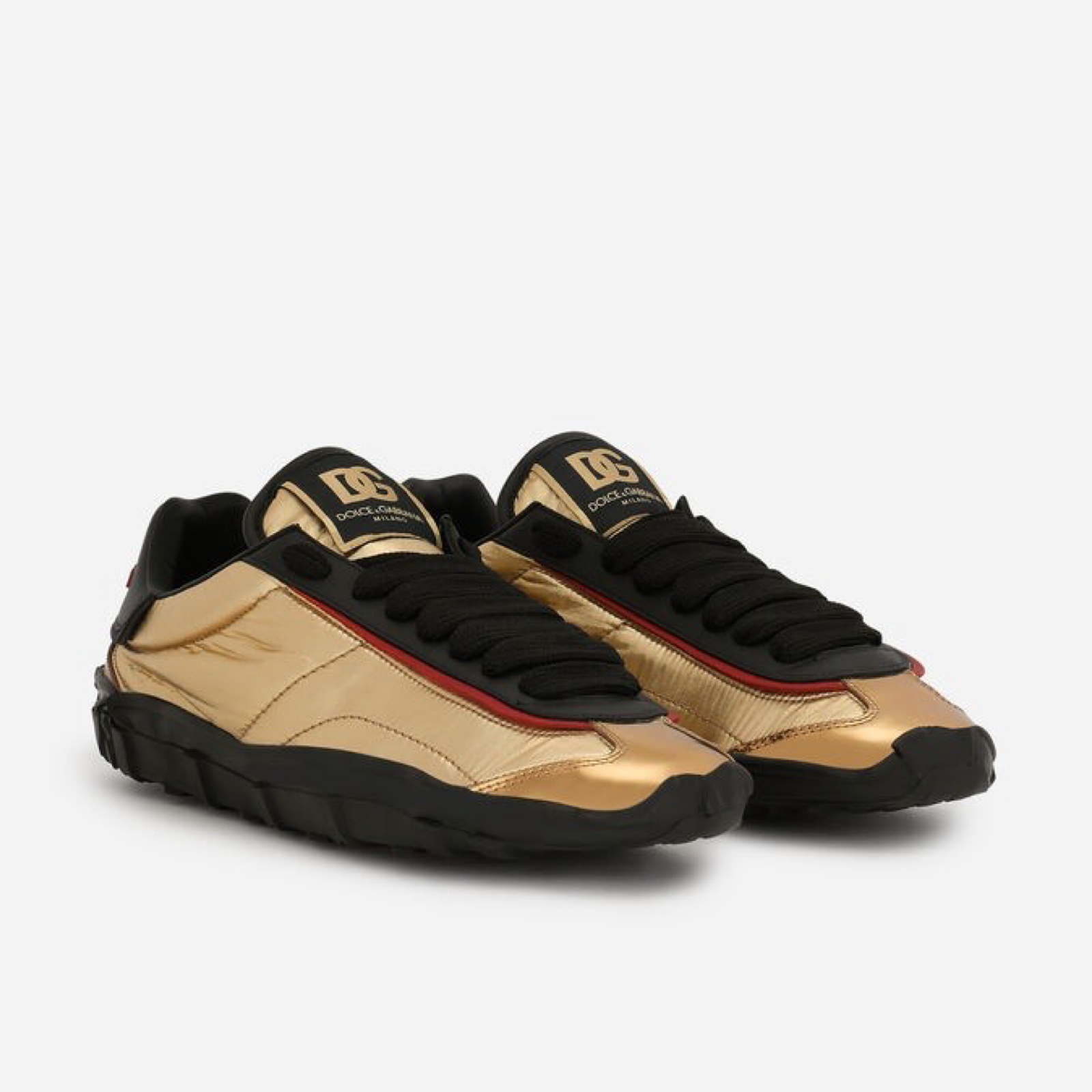 Dolce & Gabbana Old Runner Sneakers CS2164 AG8148 N348 Lateral View