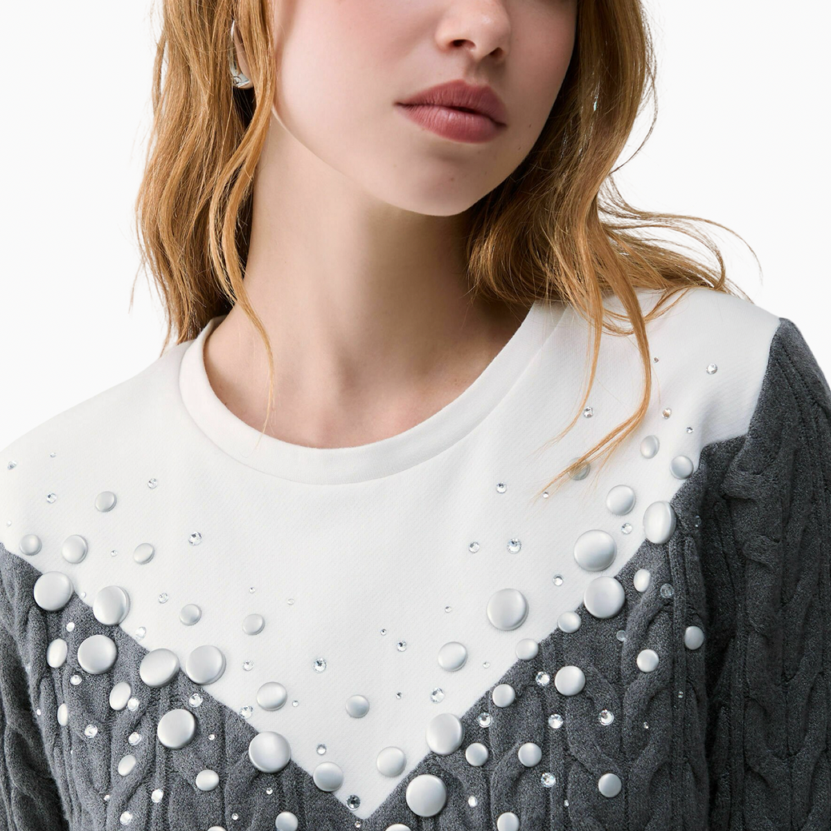 Дамски пуловер Liu Jo Women Sweater TF6187MA25S Close-Up