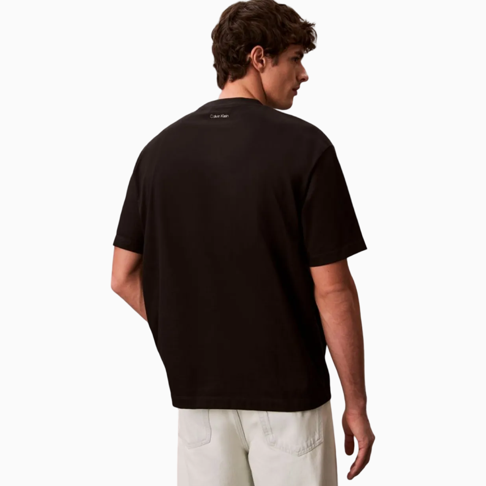 Мъжка тениска Calvin Klein Jeans Men T-shirt LV04RE827G UB1 Back View