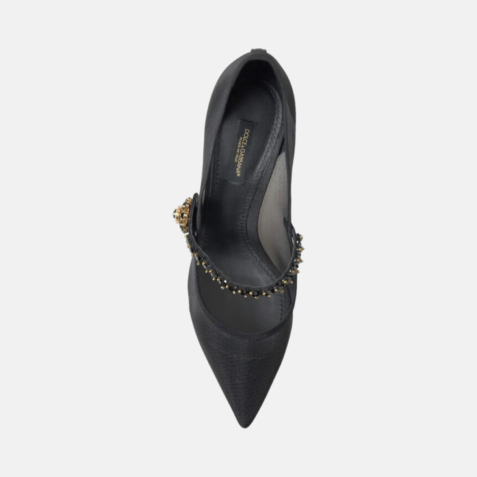 Токчета Dolce & Gabbana Mary Jane Crystal Heels