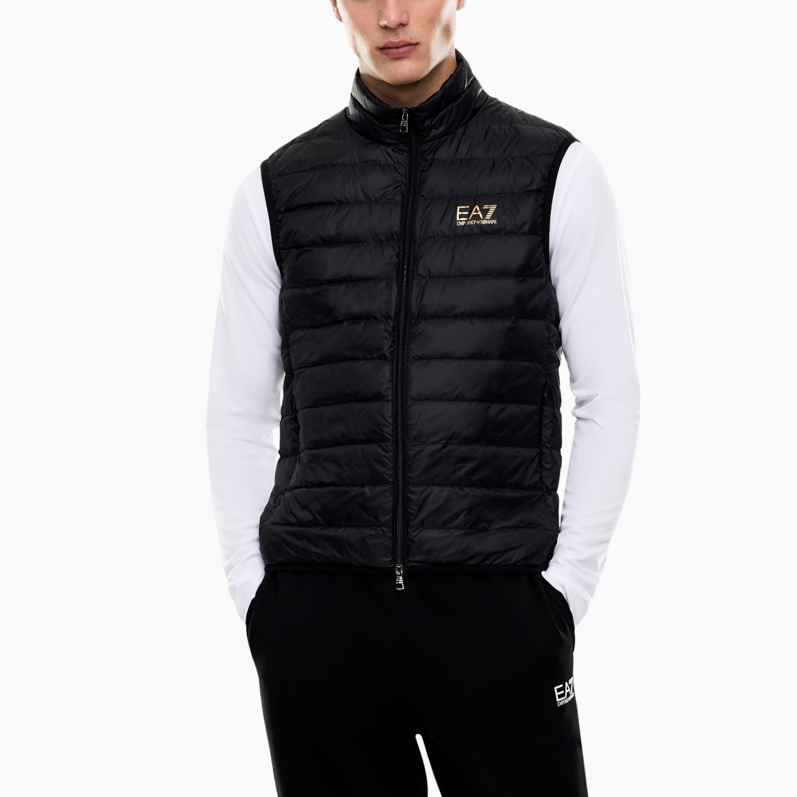 Мъжки елек EA7 Emporio Armani Men Gilet 8NPQ06 PNGPZ 0208 Front View