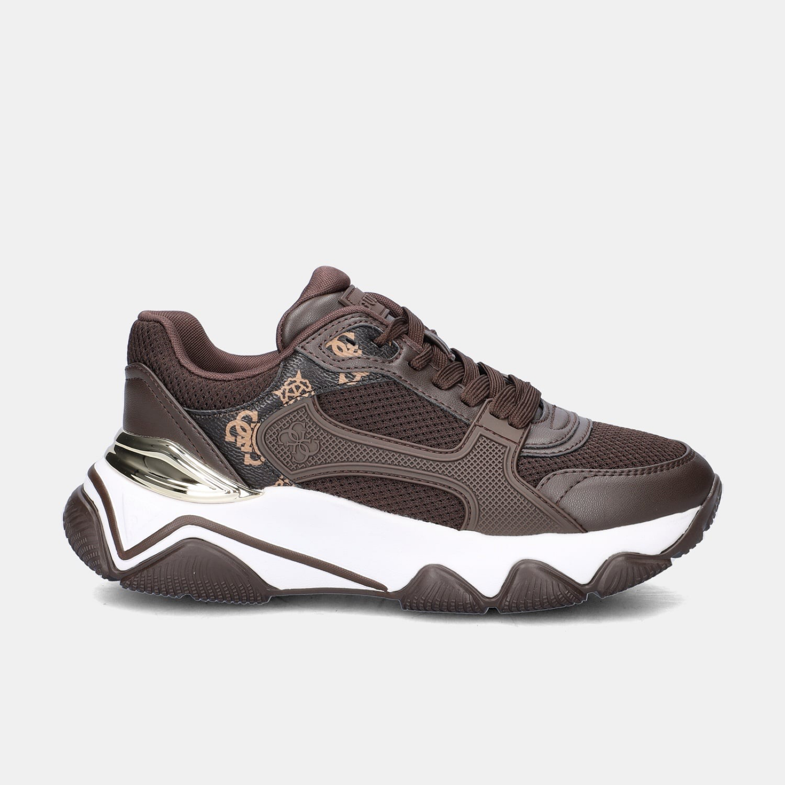 Дамски марагонки Guess Mazzy Women Sneakers FLTMZZ ELE12 Medial View
