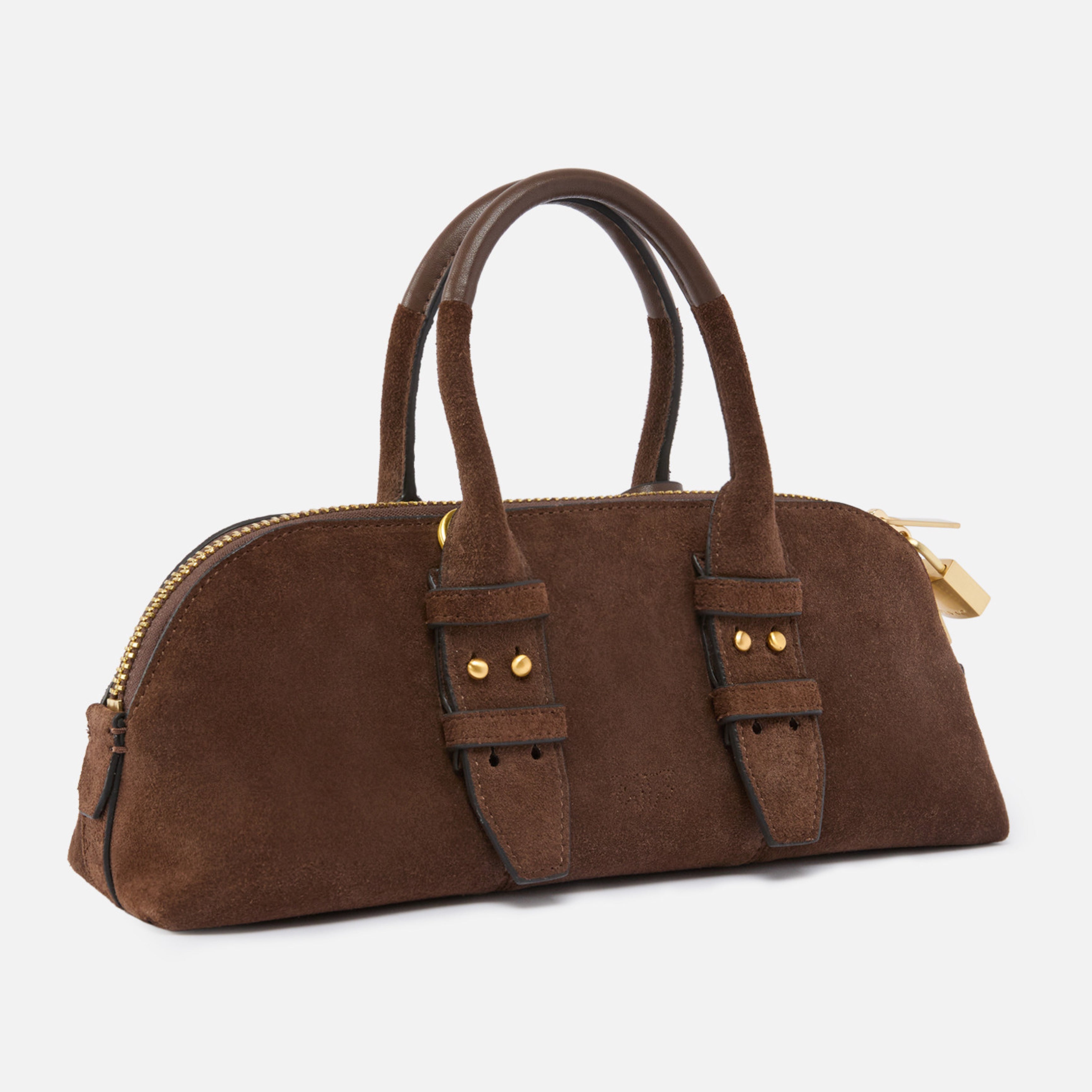 Women’s small baguette escape bag PINKO
105334A2JHL74V Brown back view