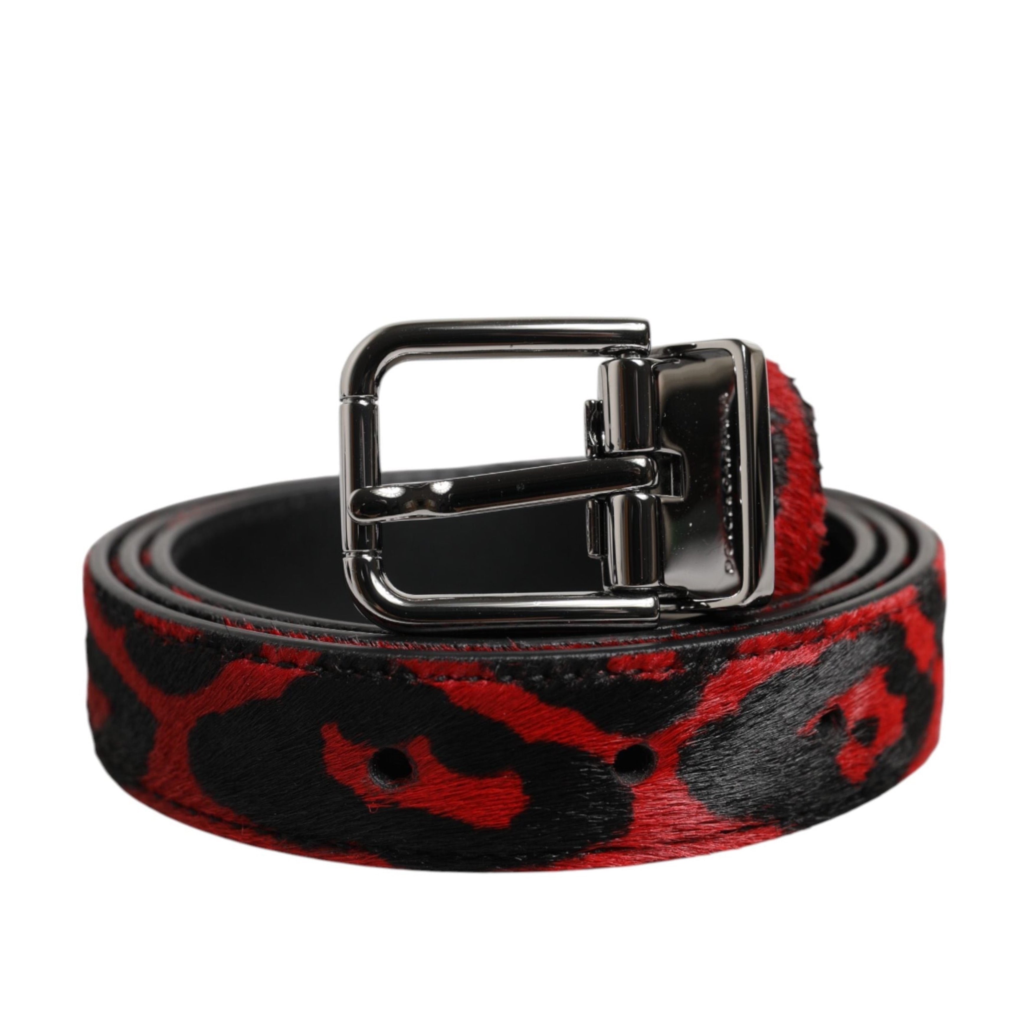 Мъжки колан Men’s luxury belt DOLCE & GABBANA BC4337A Q854 Red Black