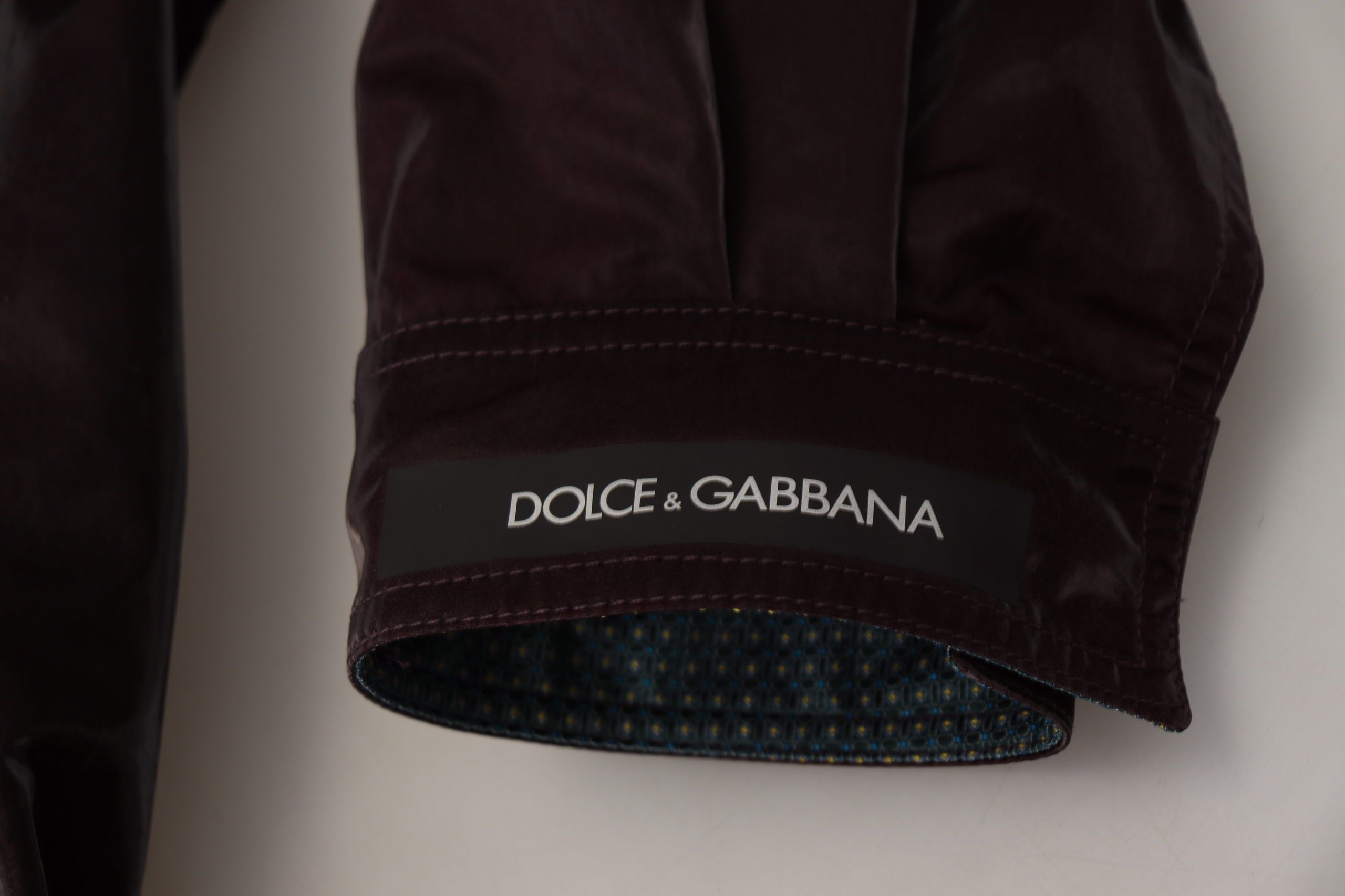 Елегантно яке с яка от Бордо на Dolce & Gabbana