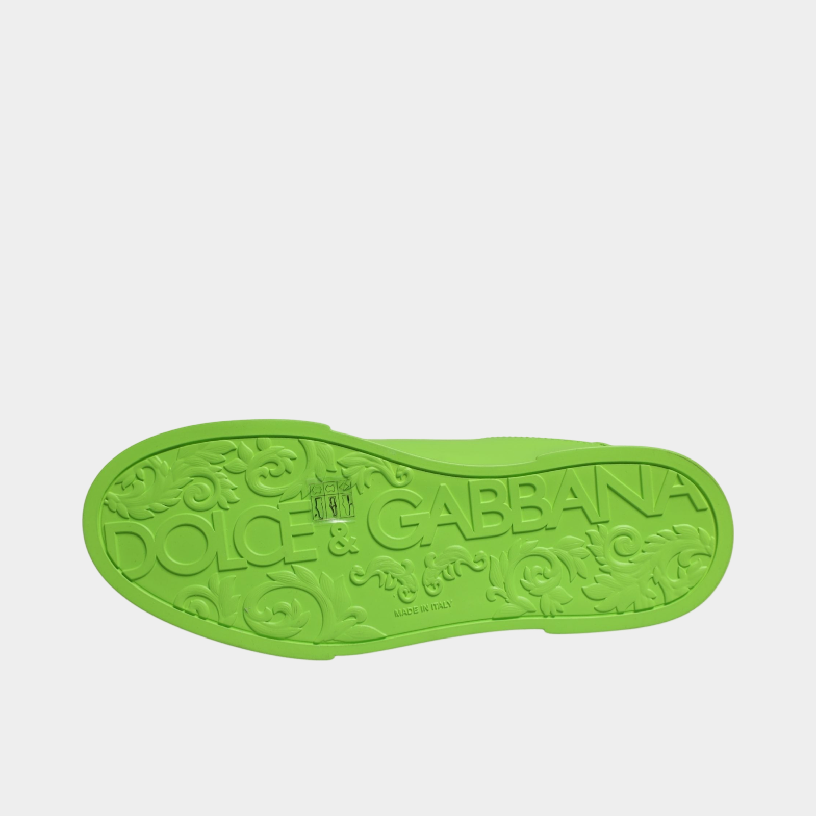 Dolce & Gabbana Portofino Men Sneakers Heel View