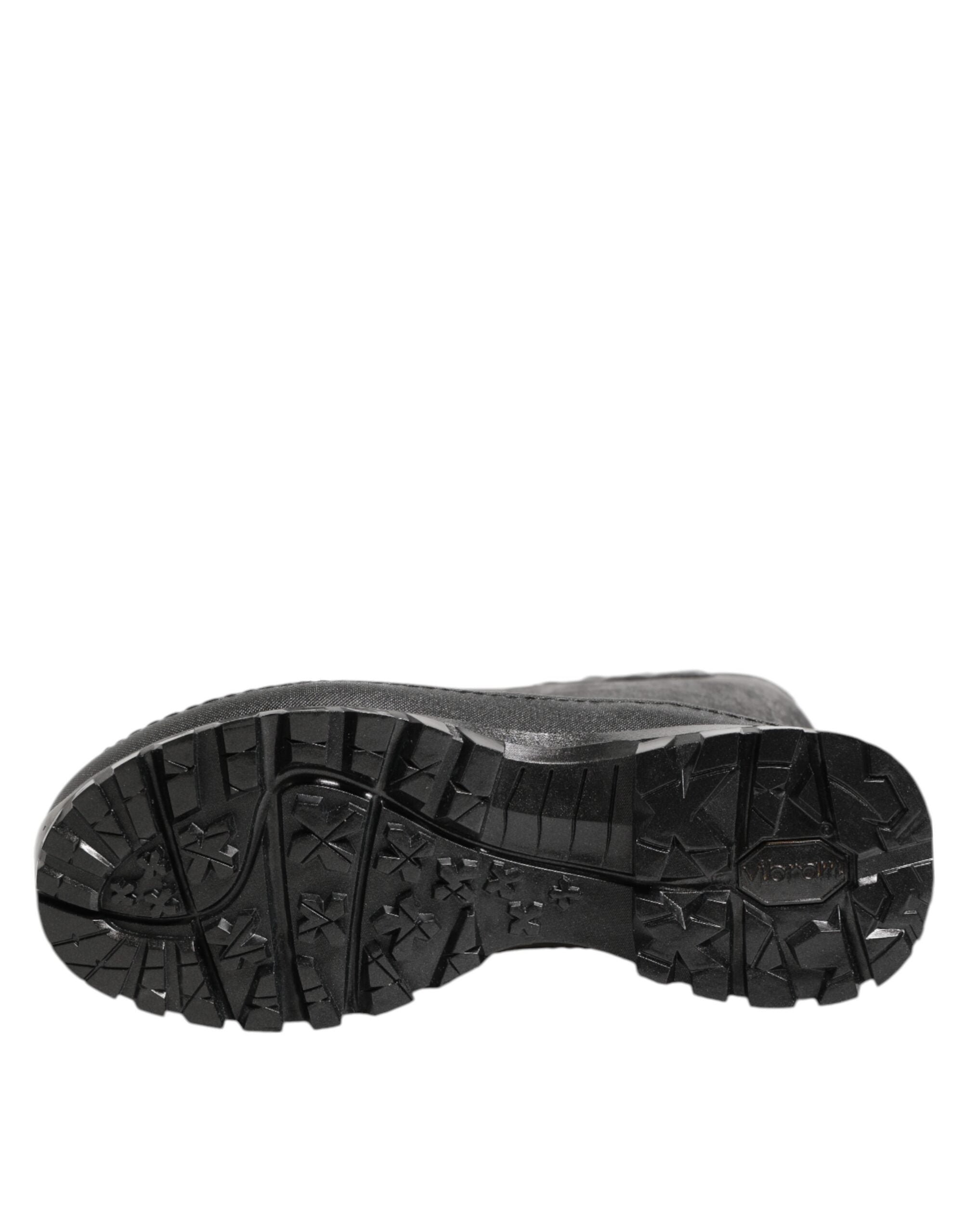 Мъжки гумени ботуши Men’s rain rubber boots DOLCE & GABBANA A70051 AQ455 80999 Black outsole view 2