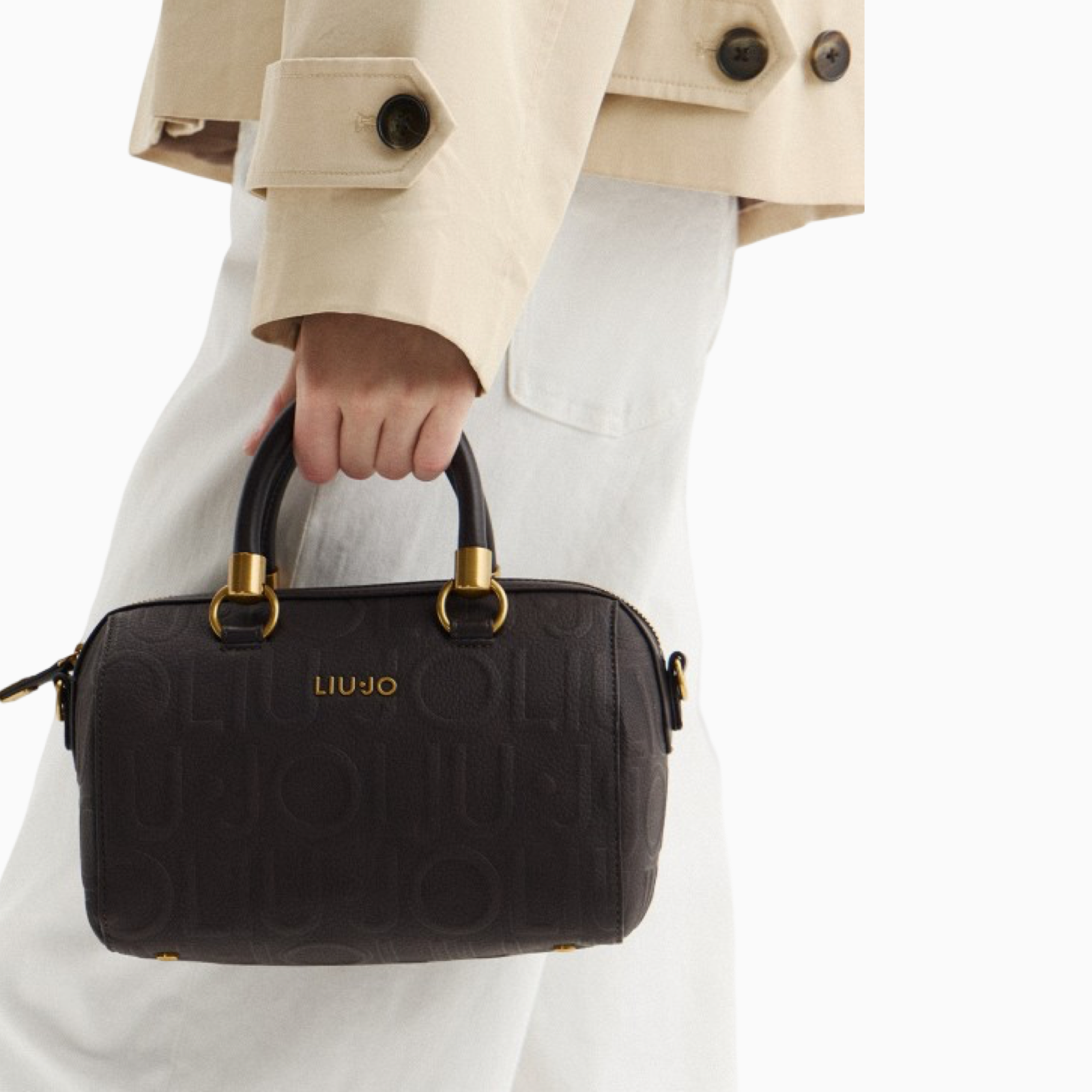 Дамска кафява чанта Liu Jo Women Handbag AF6160 E1139 91419 Hand View