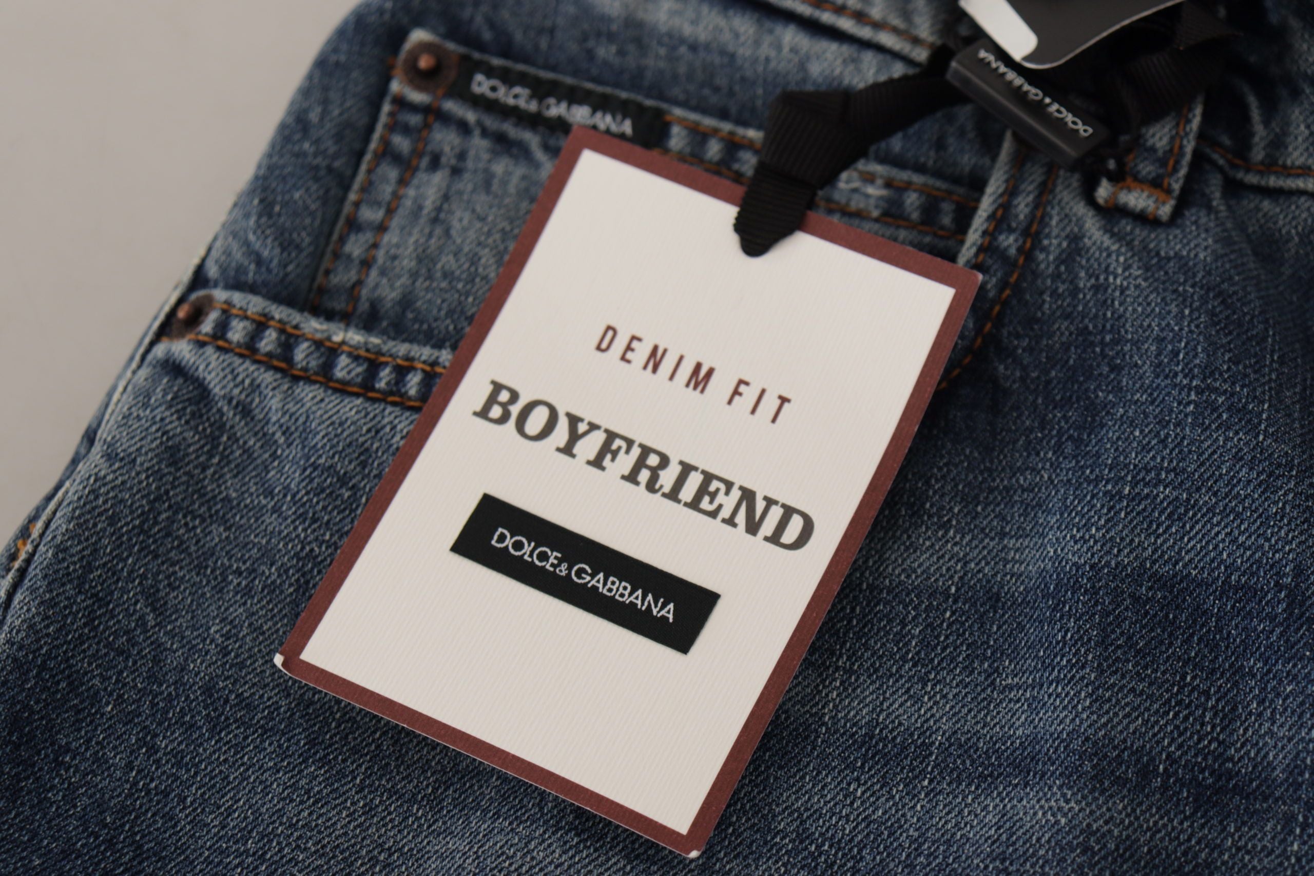 Dolce & Gabbana Chic Boyfriend Дънки със средна талия