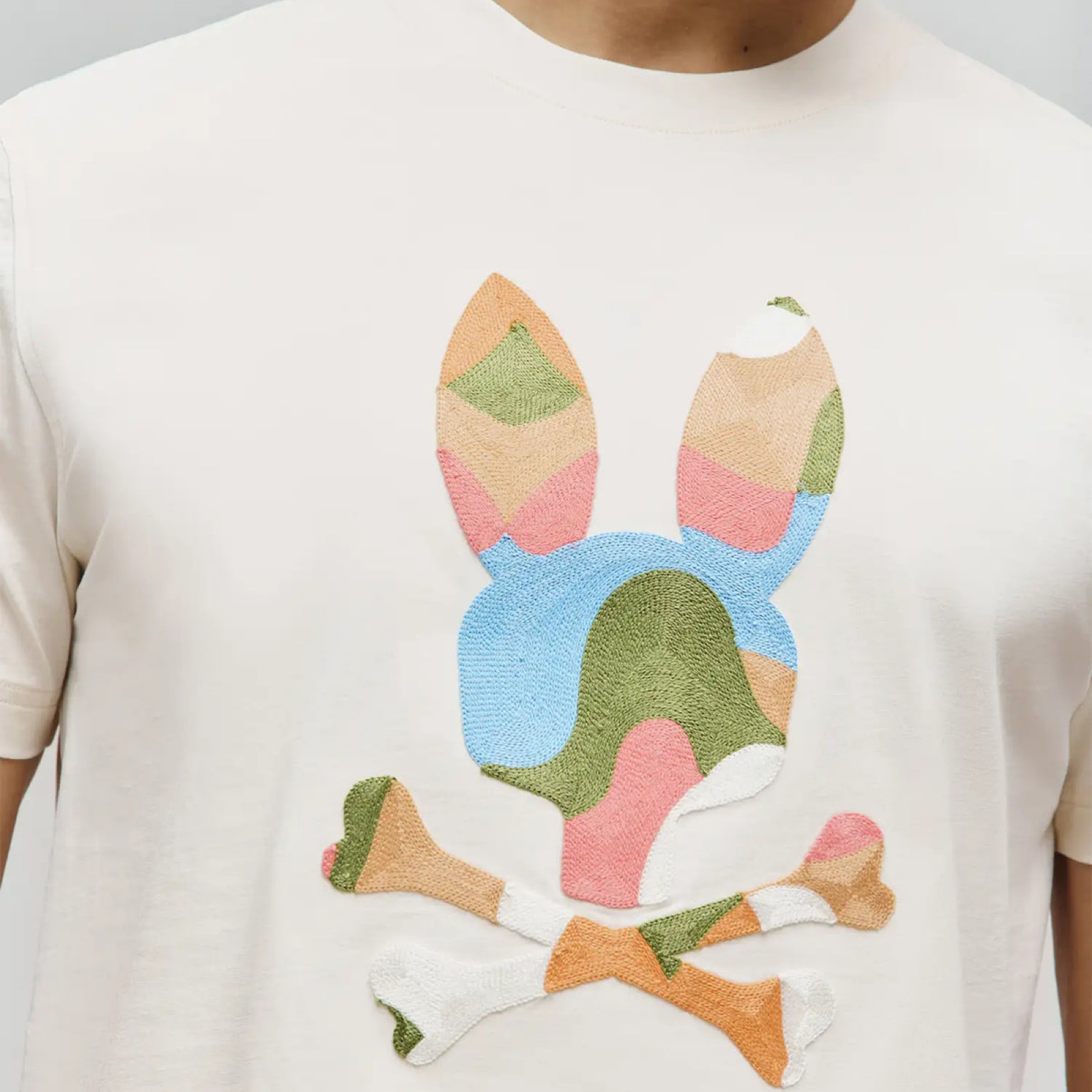 Мъжка тениска Psycho Bunny Men T-shirt MT0200250 250 Close-Up