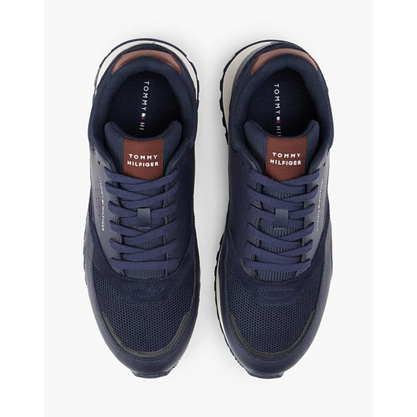 Мъжки сини маратонки Tommy Hilfiger FM0FM05522 Top View