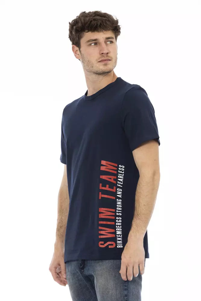Bikkembergs армейска памучна мъжка тениска