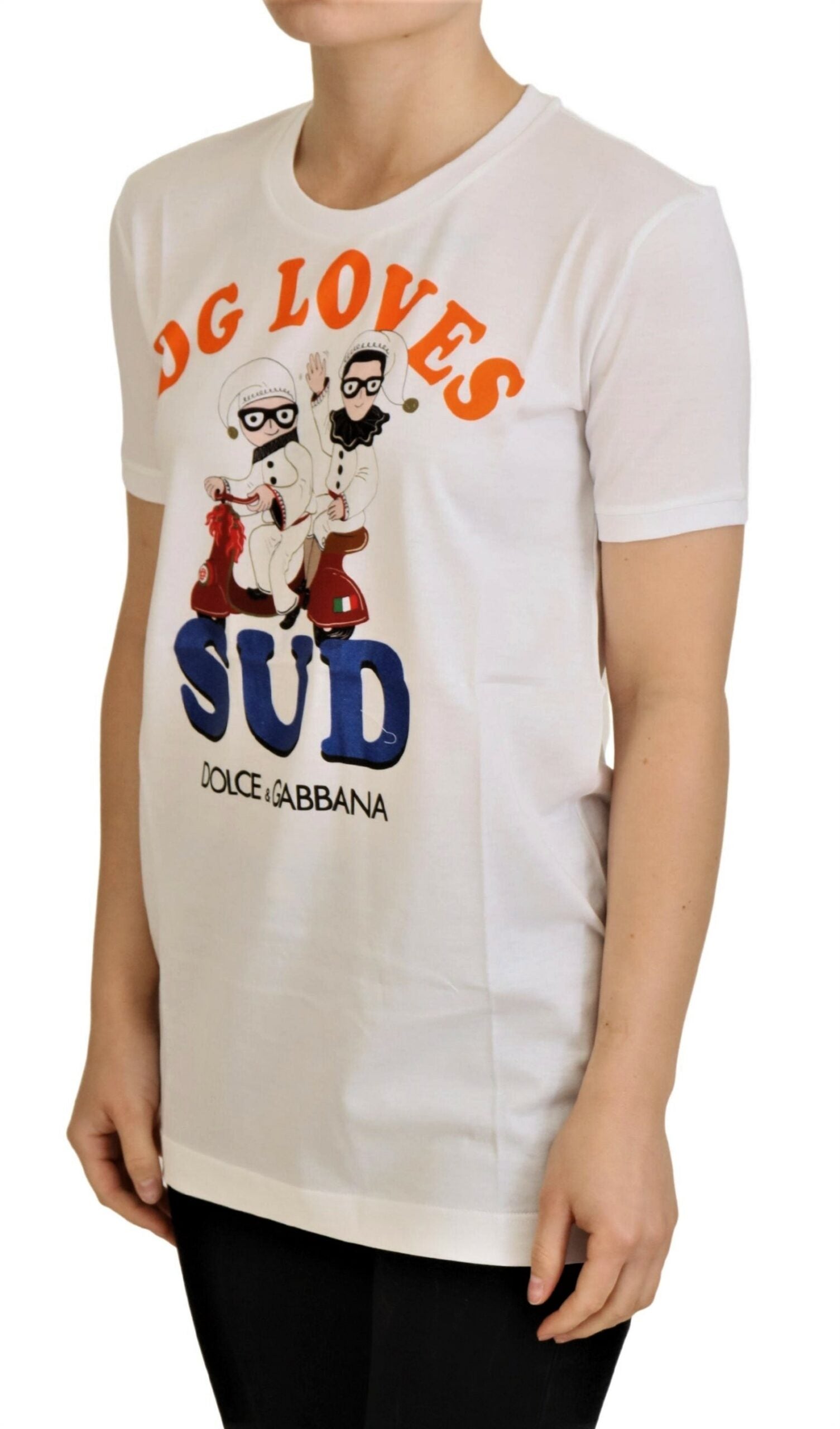 Dolce & Gabbana Colorful Print Women T-shirt