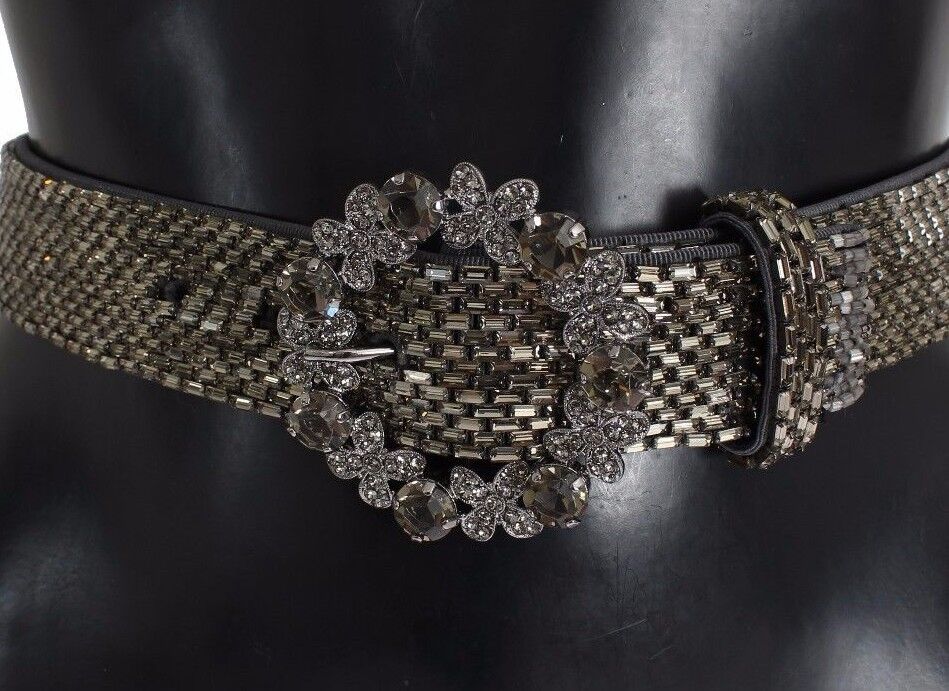 Dolce & Gabbana Swarovski Crystal колан с пайети