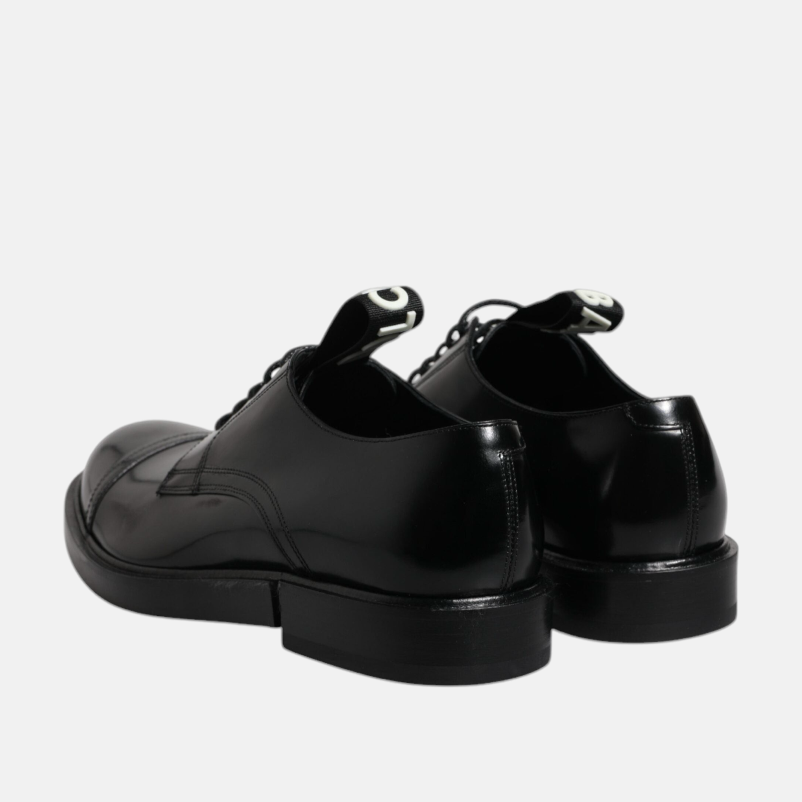 Мъжки официални кожени обувки Dolce & Gabbana Derby Men Formal Shoes A10424 A1203