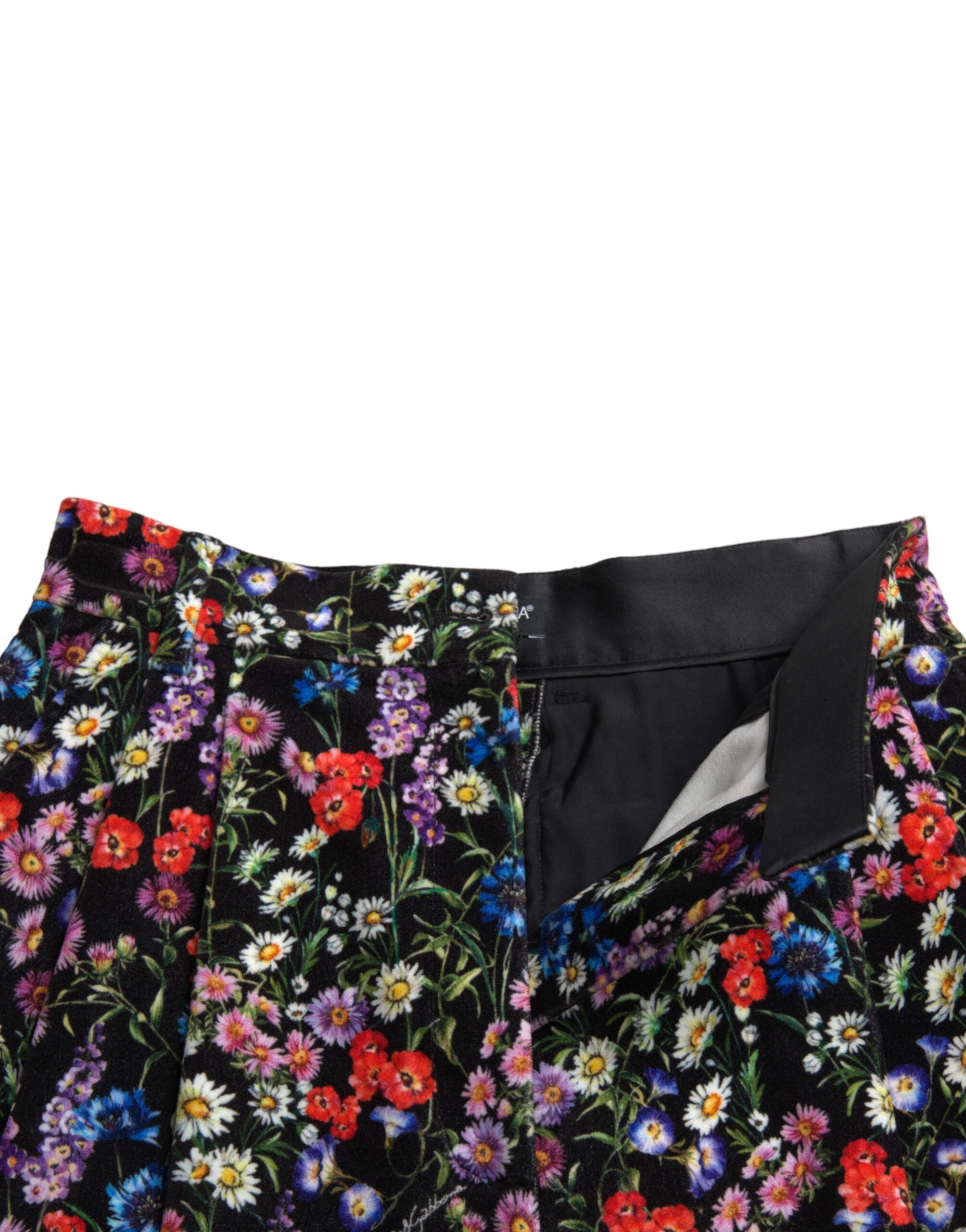 Dolce & Gabbana Chic флорални шорти с висока талия
