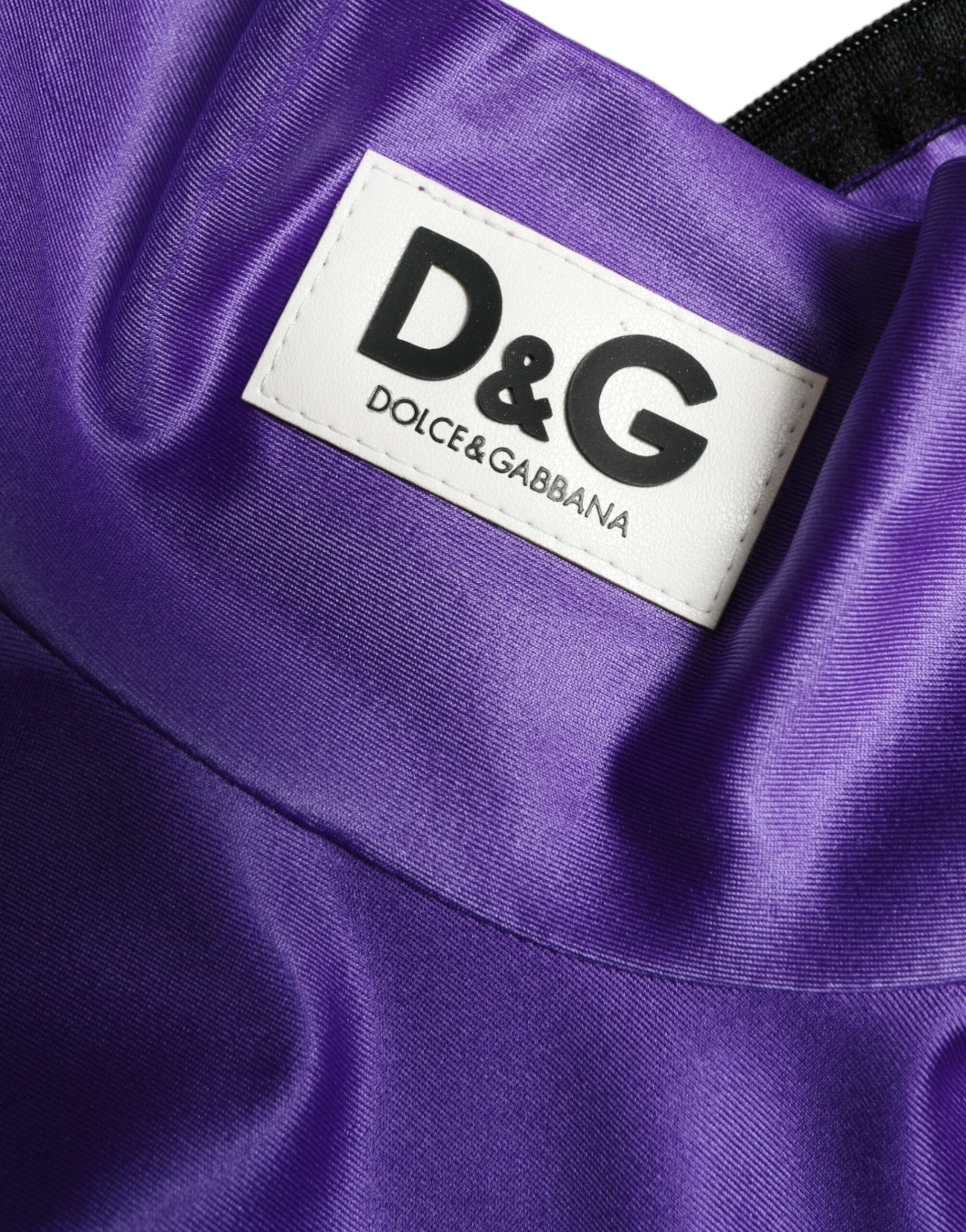 Елегантно горнище с дълъг ръкав и цип на гърба на Dolce & Gabbana
