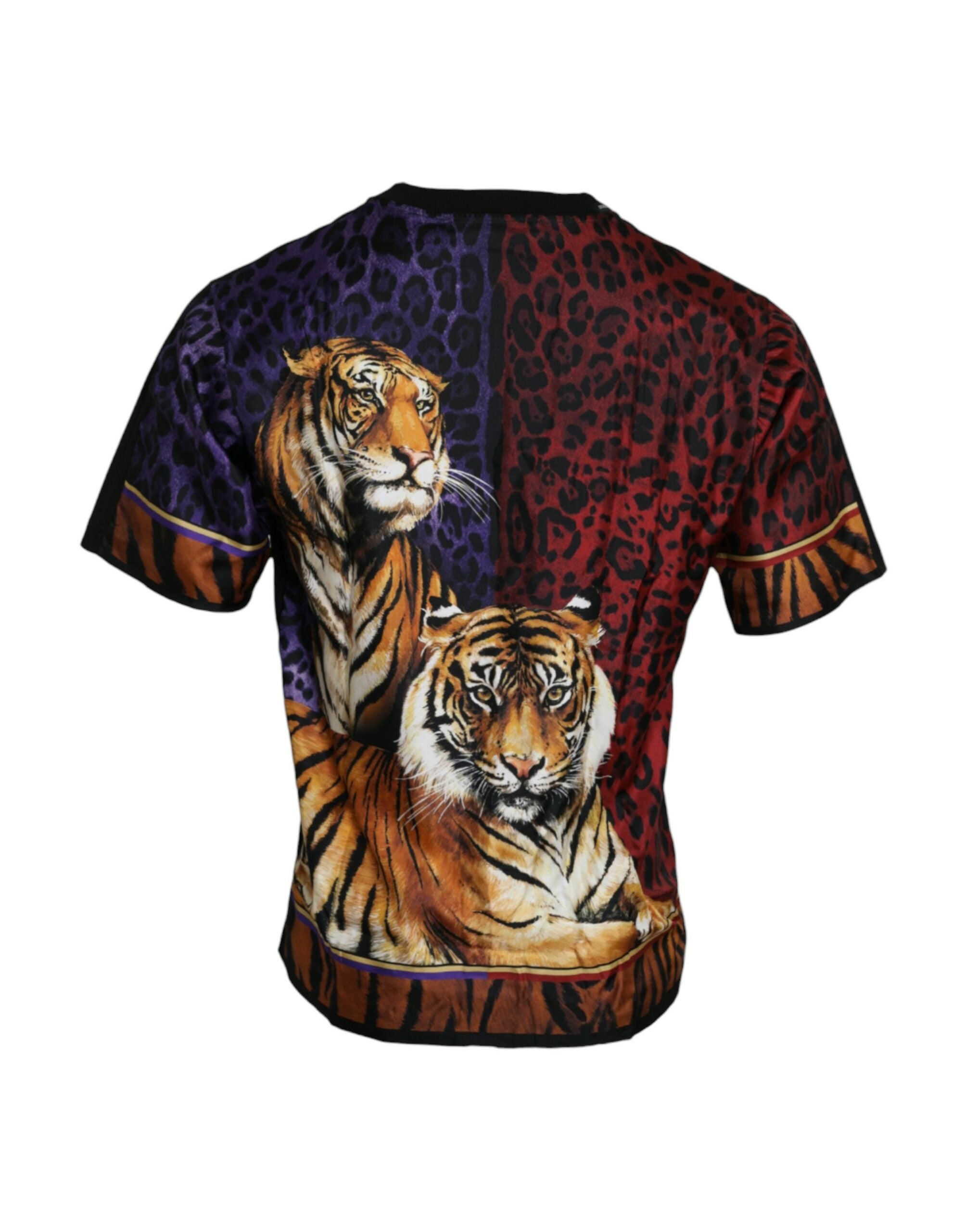 Dolce & Gabbana Tiger Print Men T-shirt