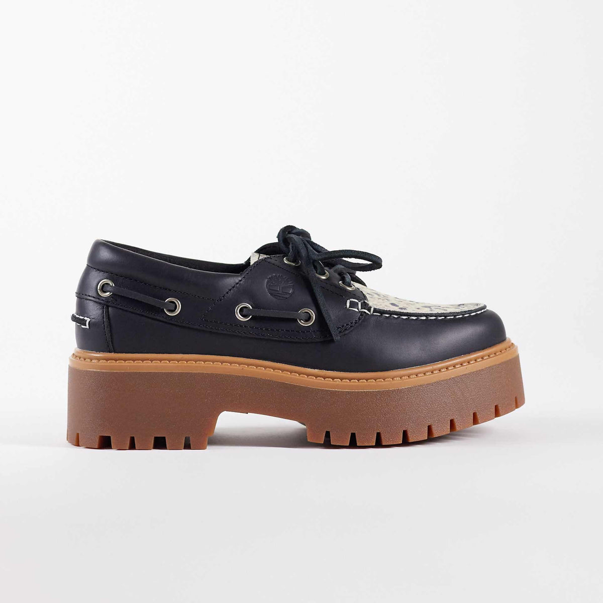 Timberland Women Stone Street Platform Boat Shoes