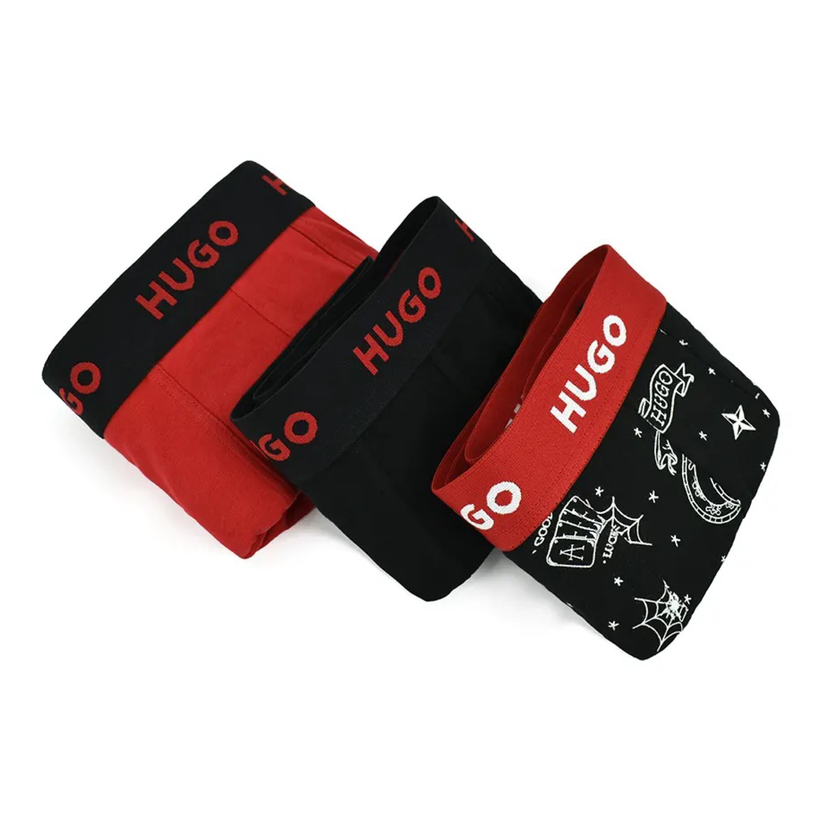 Мъжки боксерки Hugo Men 3-pack Boxers 50532550 980 Top View