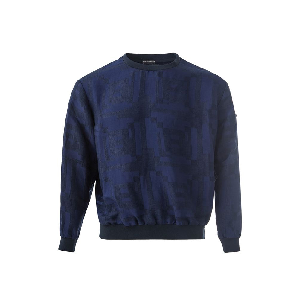 Ленен пуловер Emporio Armani