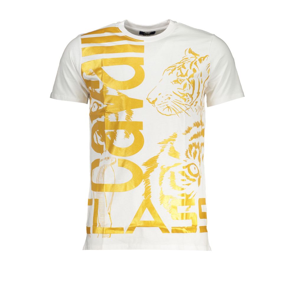 Мъжка тениска Men's t-shirt Cavalli Class
QXT63DJD060 00053 White front view