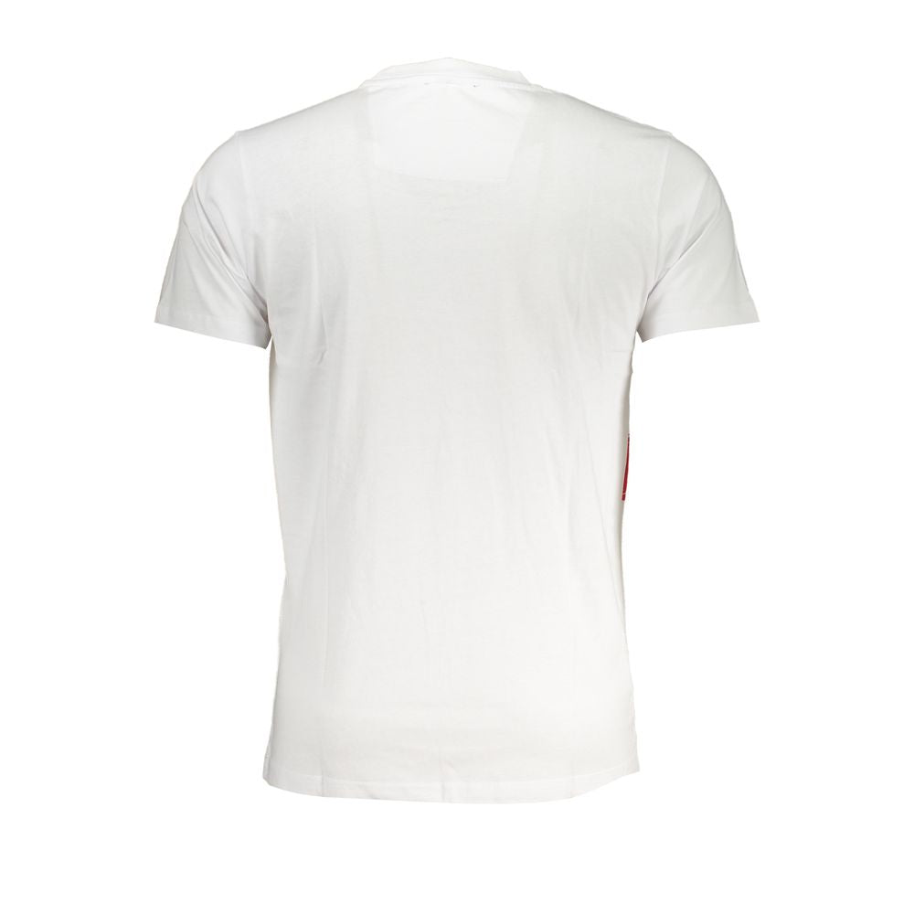 Мъжка тениска Men's t-shirt Cavalli Class
QXT62UJD060 00053 White back view