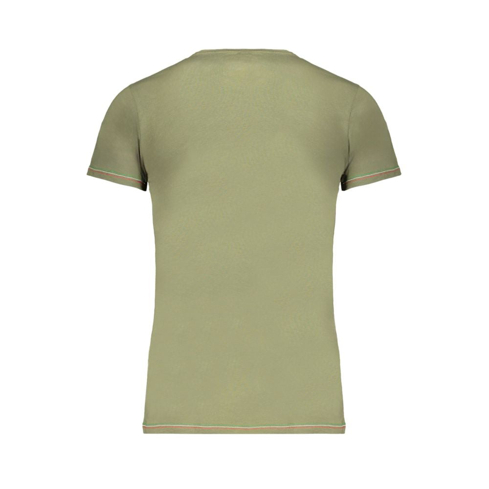 Зелена памучна тениска Aeronautica Militare