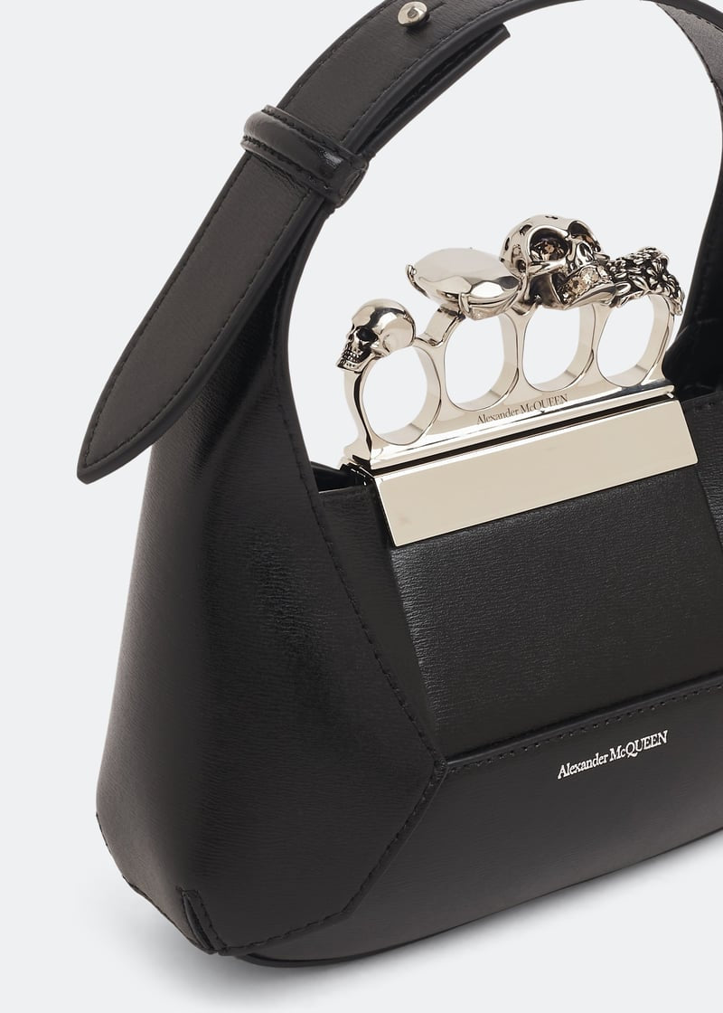 Alexander McQueen The Jewelled Women Hobo Bag Close-Up