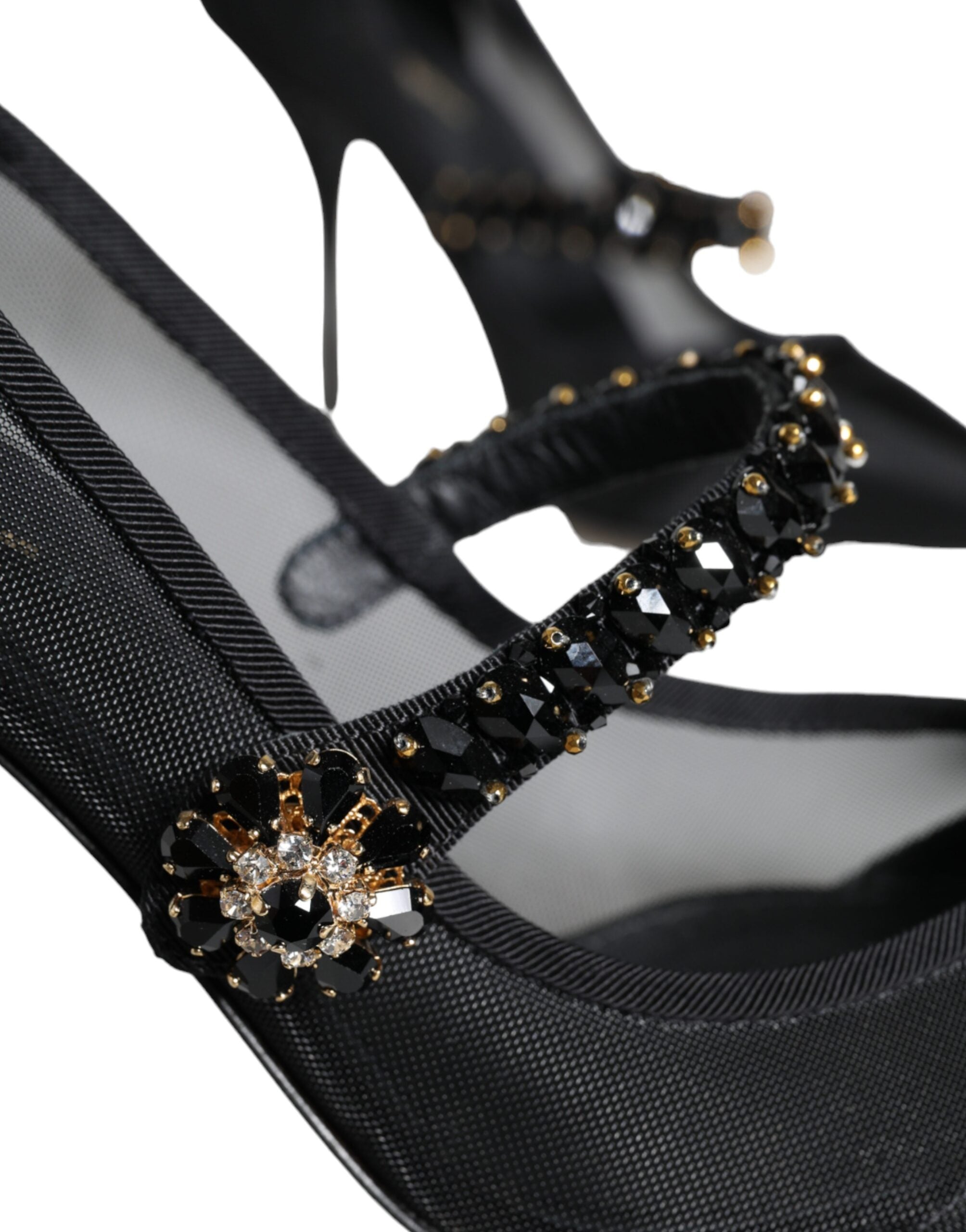 Токчета Dolce & Gabbana Mary Jane Crystal Heels