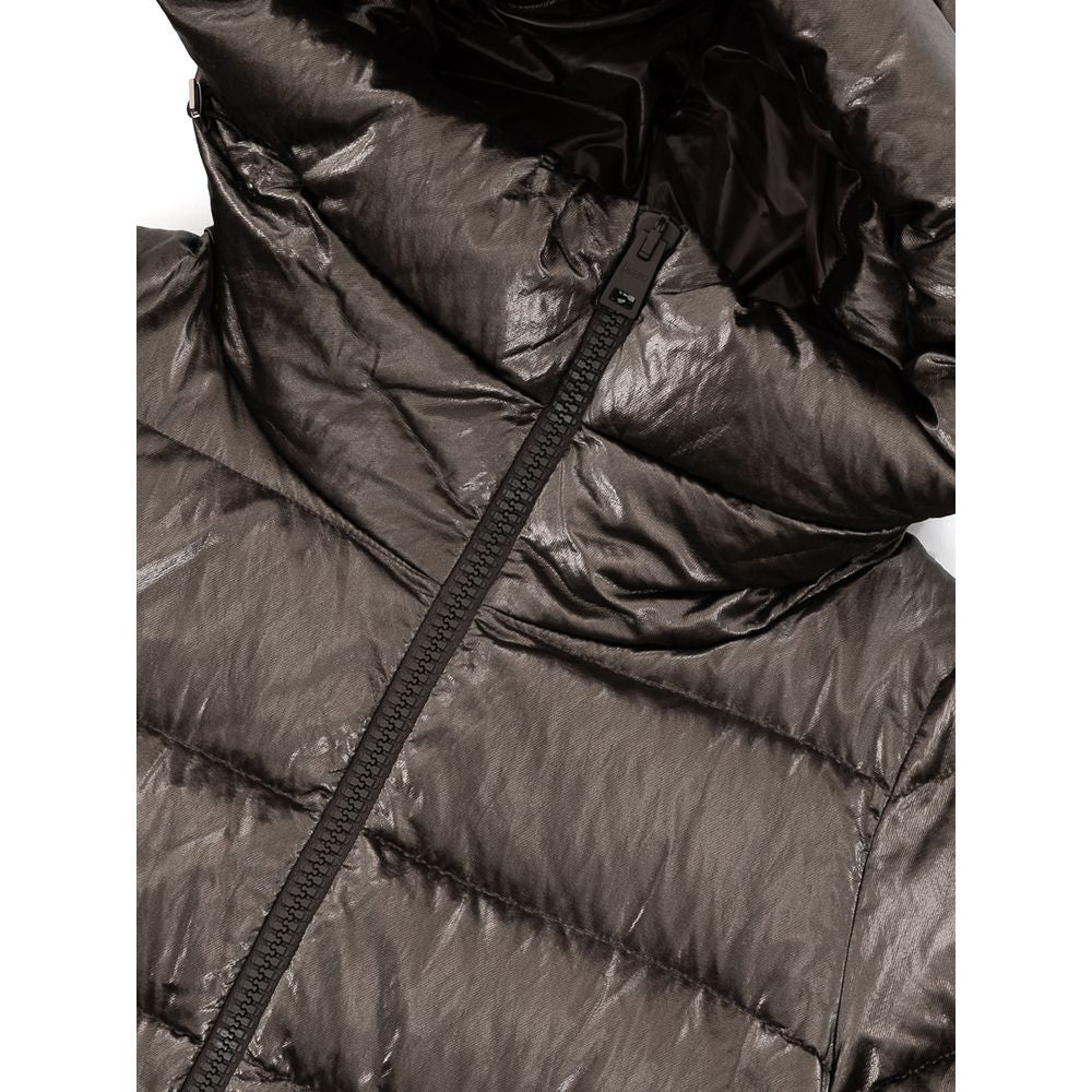 Дамско парка яке Women’s long padded parka jacket Herno PI1338D12402 8100 zip view