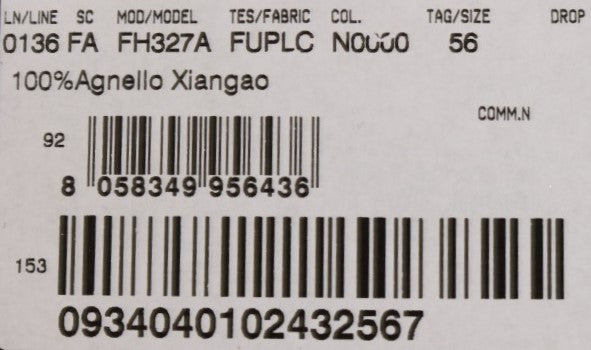 Dolce & Gabbana Елегантна черна шапка Xiangao с кожена шапка