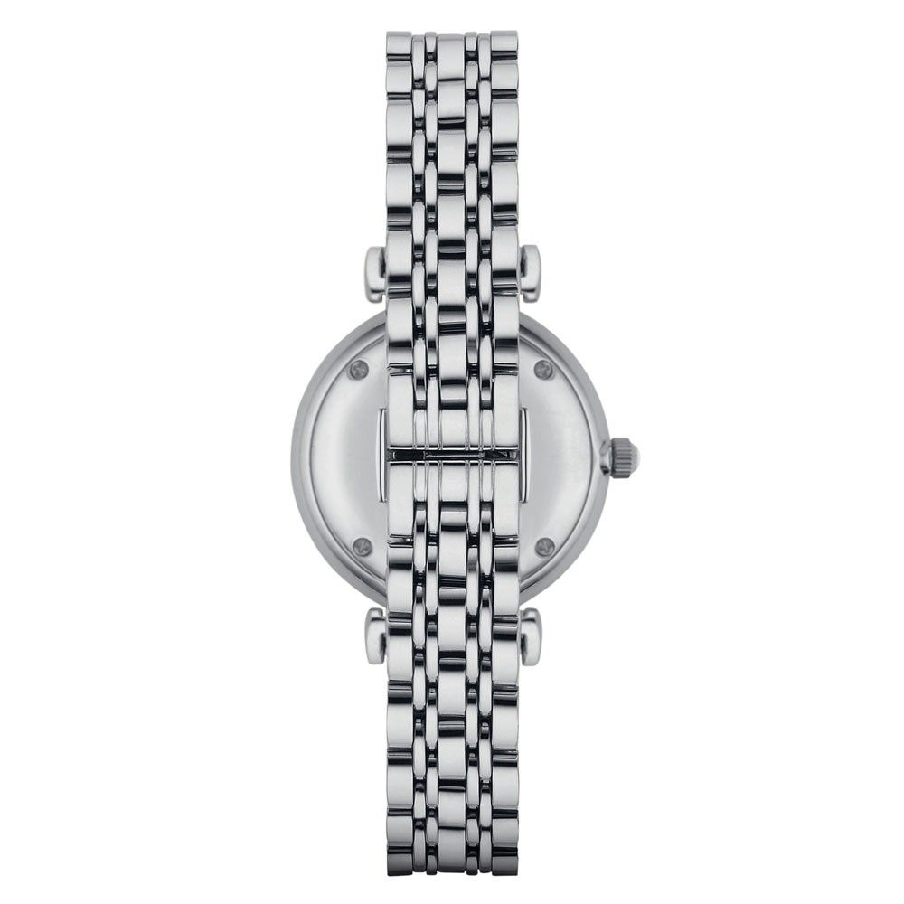 Сребърен стоманен часовник Emporio Armani