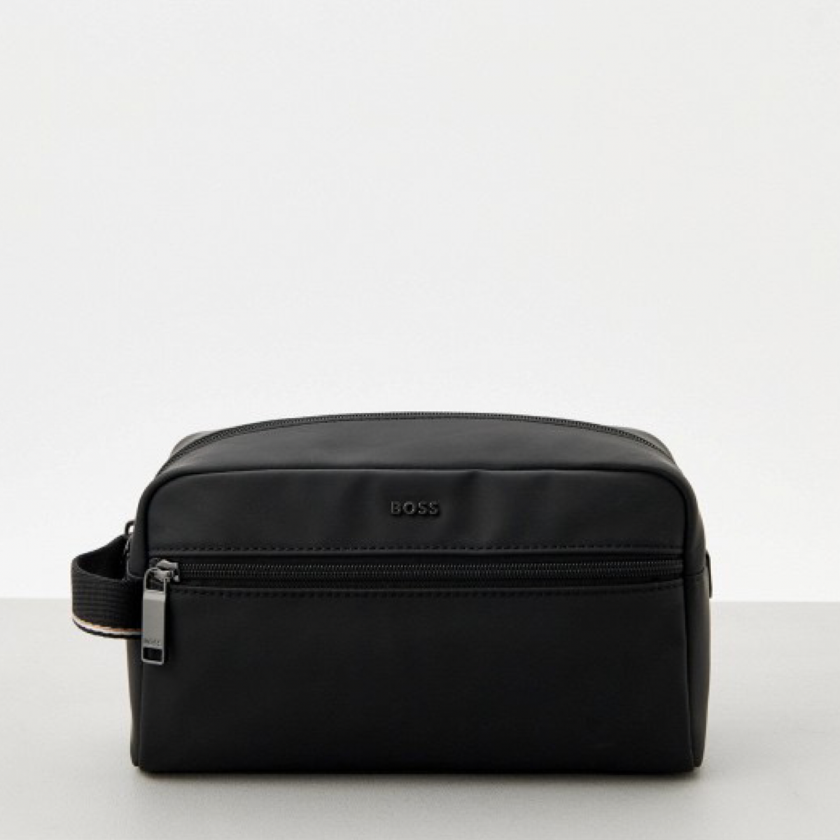 Мъжка козметична чанта Boss Men Wash Bag 50572866 001 Front View